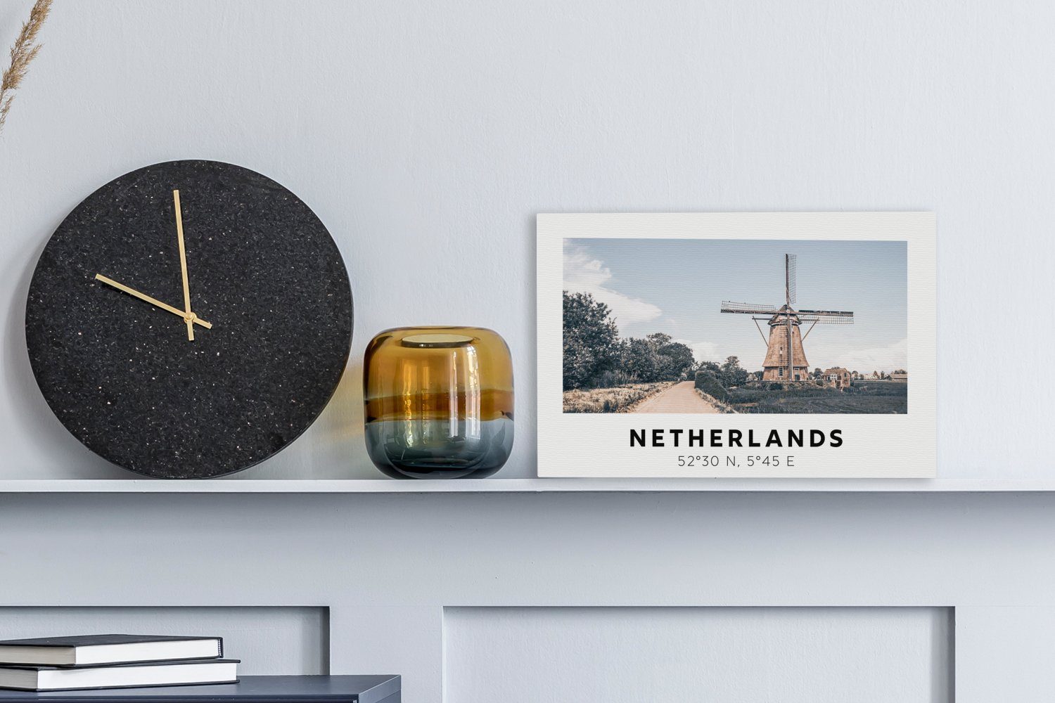 OneMillionCanvasses® Leinwandbild Niederlande - Windmühle - günstig online kaufen