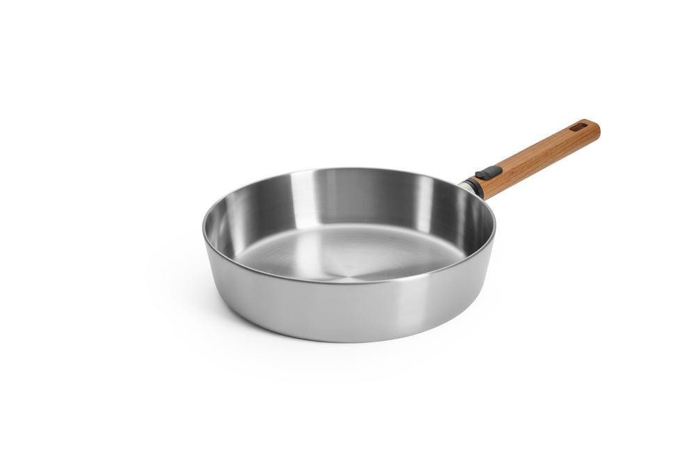 Woll Pfannen Bratpfanne Bratpfanne WOLL LOGIG STEEL DH 28x7 cm Pfannen-Set Pfanne Pfannenset