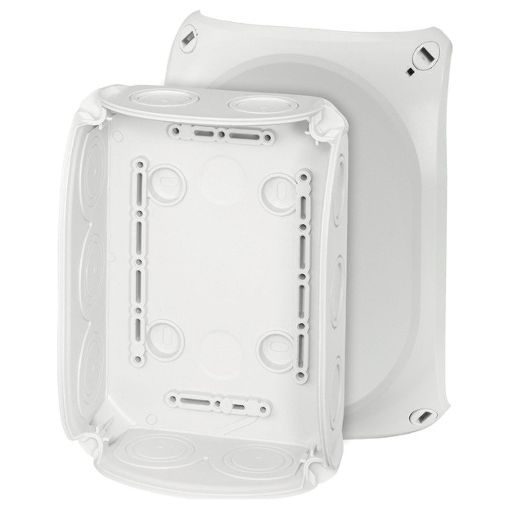 HENSEL Verteilerbox Hensel 62000008 Abzweigkasten (B x H) 180 mm x 130 mm Lichtgrau (RAL 7