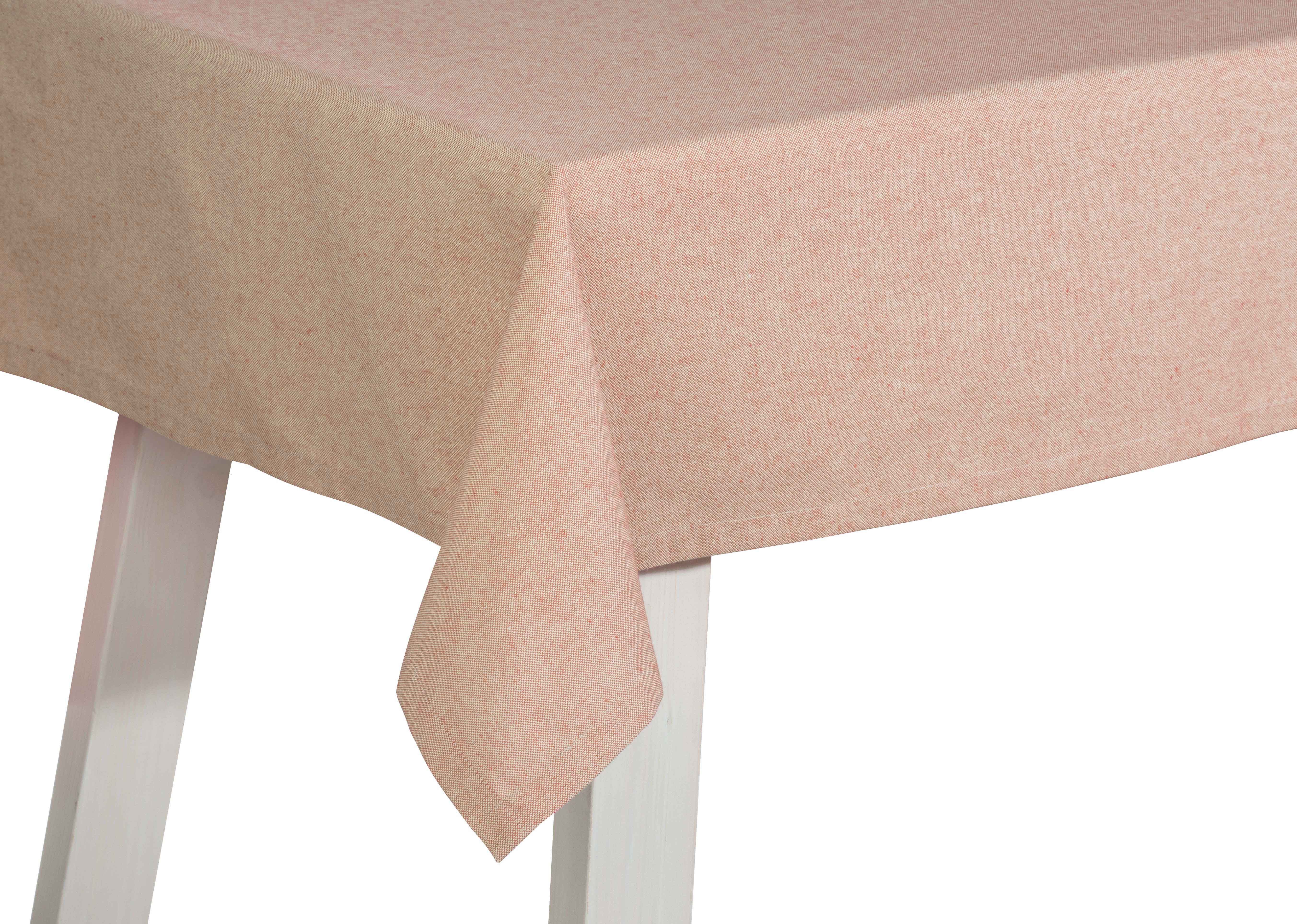 PICHLER Tischdecke Melierte Baumwolle meliert Tischdecke 1er Set 250 x 150 cm FARO Recht (1-tlg), Tischdecke Tischläufer Fest Feier Kommunion