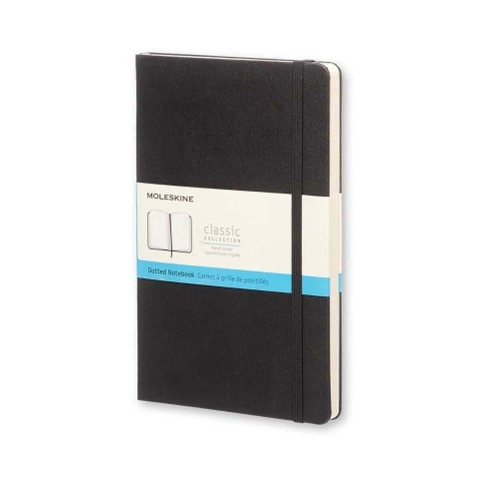 Notizbuch MOLESKINE PUNKTRASTER Notizbuch Lager SCHWARZ A5,