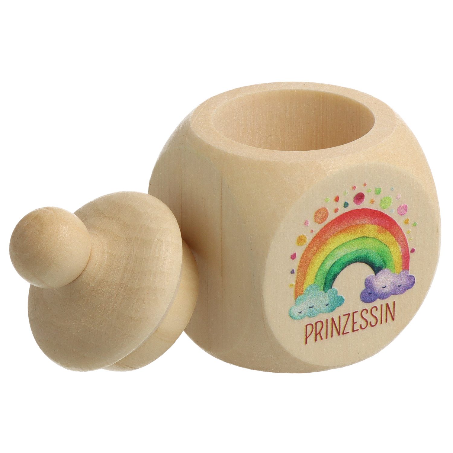 Spruchreif® Zahndose Milchzahndose aus Holz mit Schraubdeckel · Zahndose zur Aufbewahrung (1 St)
