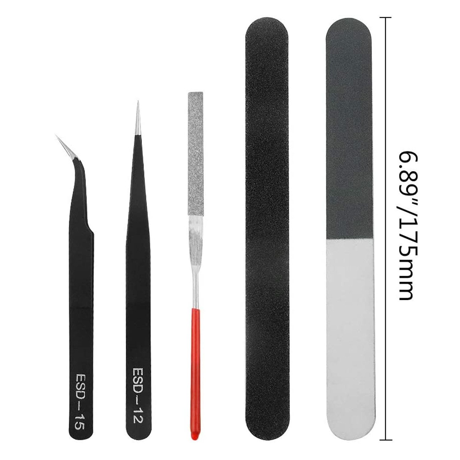 TUWENA Modellbausatz 13-teiliges Set von grundlegenden Werkzeugen für Modellbauer Reparatur, (13-tlg)