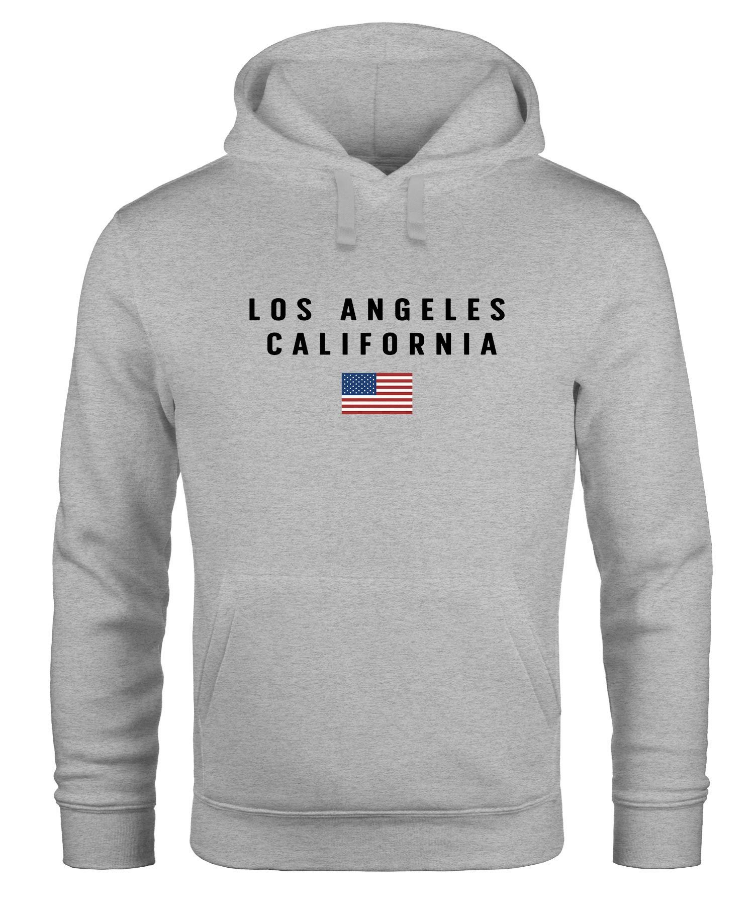 Neverless Hoodie Hoodie Herren Bedruckt Schriftzug günstig online kaufen