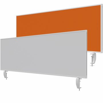 magnetoplan® Trennwandplatten Tischtrennwand VarioPin - 160x50cm - und Filz-Oberfläche, (1-St)