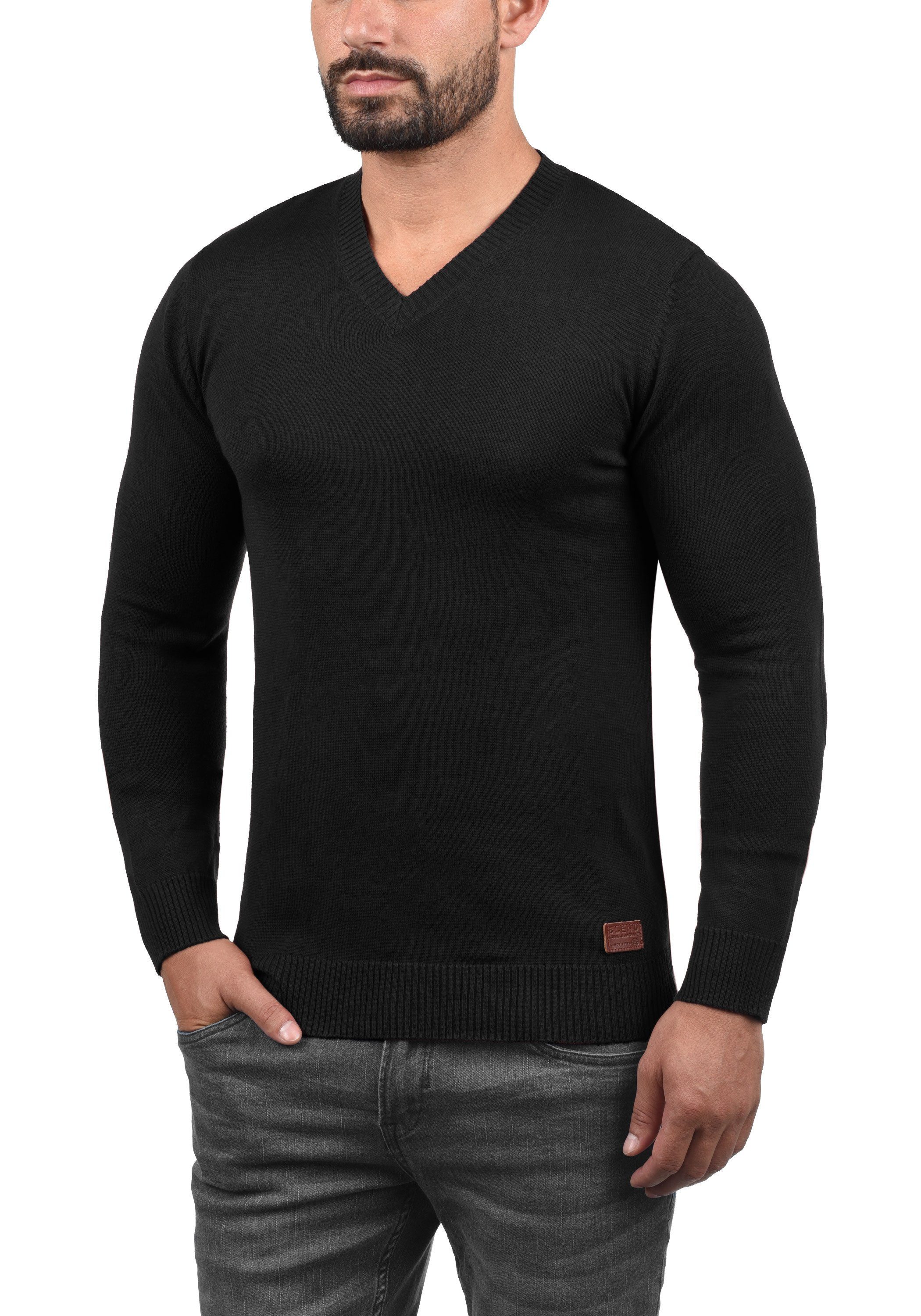 Blend Strickpullover BHLasse Feinstrickpullover mit aufgestickten Ellenboge günstig online kaufen