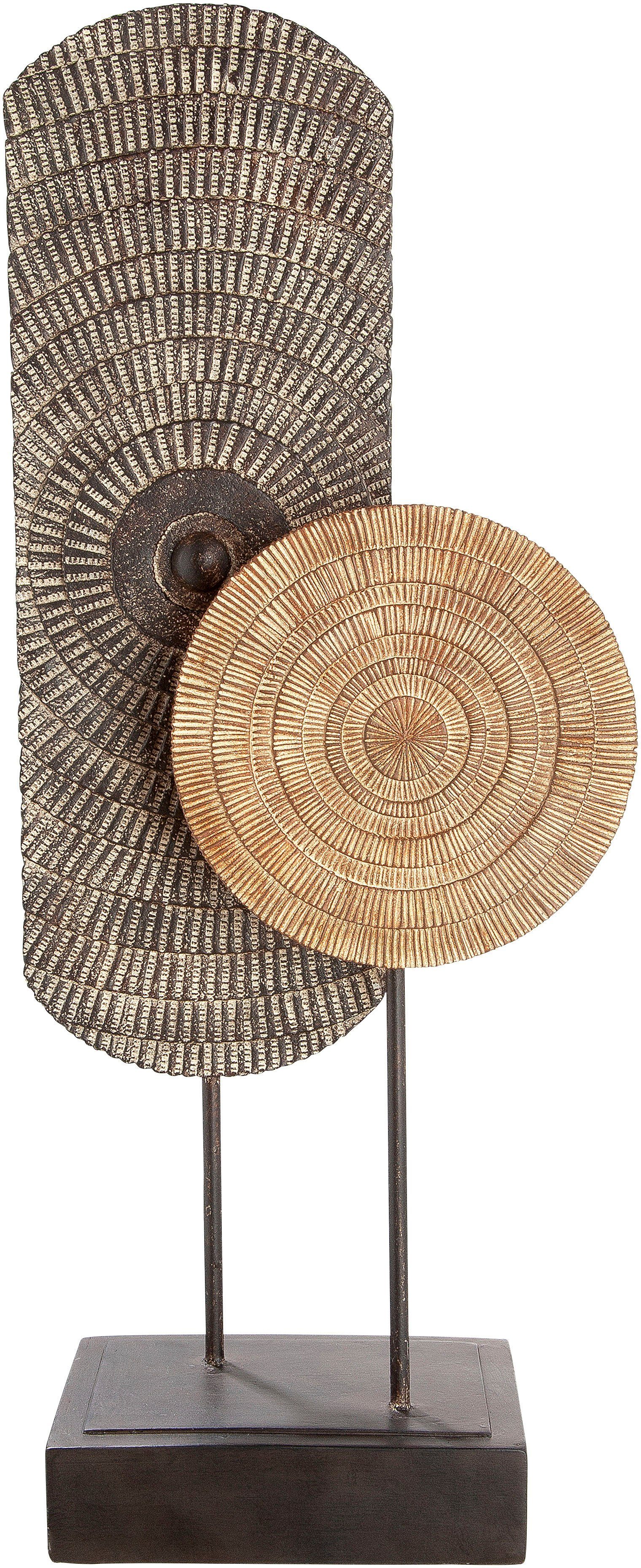 Casablanca by Gilde Wanddekoobjekt Skulptur Carve auf Sockel (1 St) günstig online kaufen