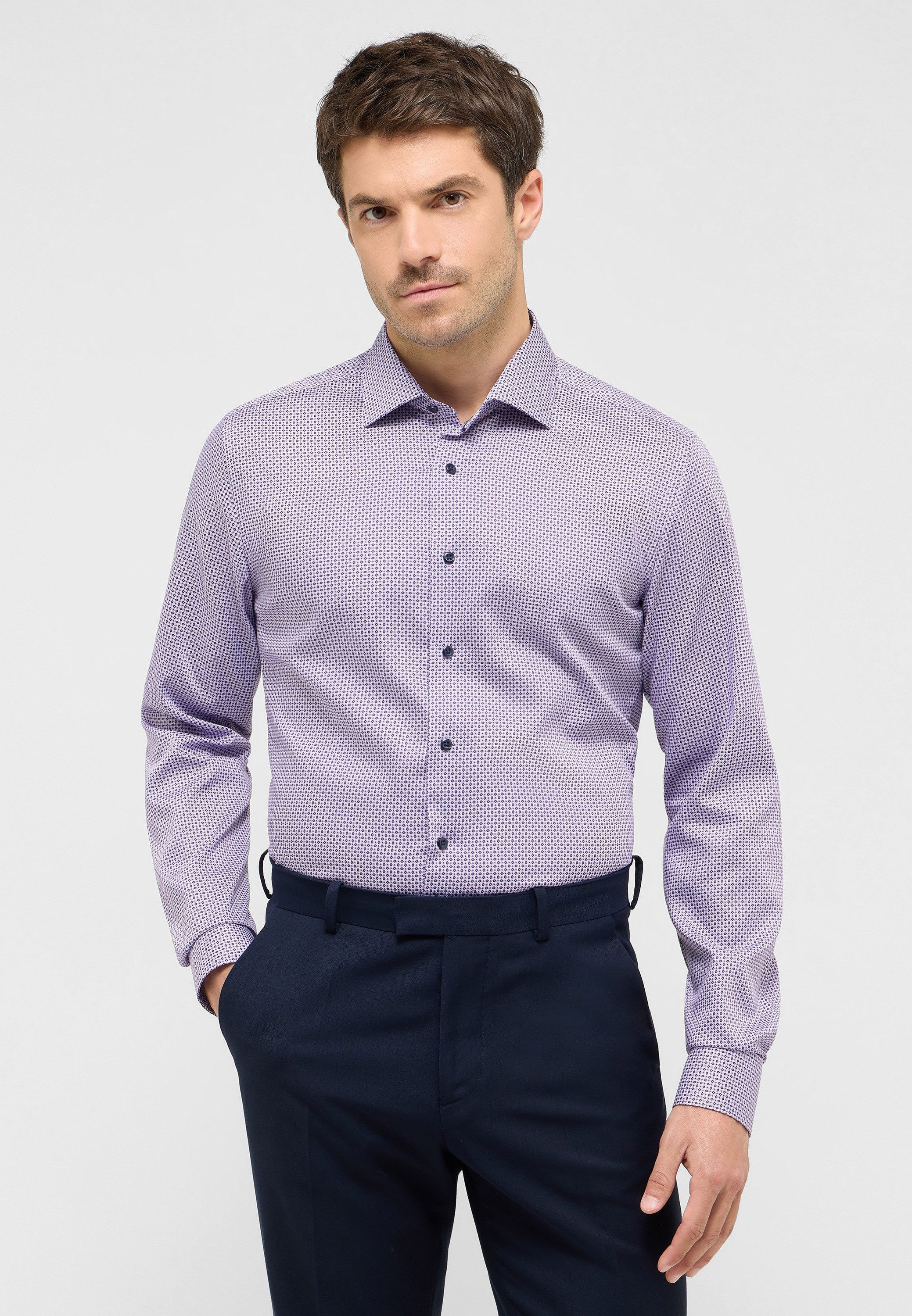 Eterna Langarmhemd SLIM FIT NON IRON günstig online kaufen