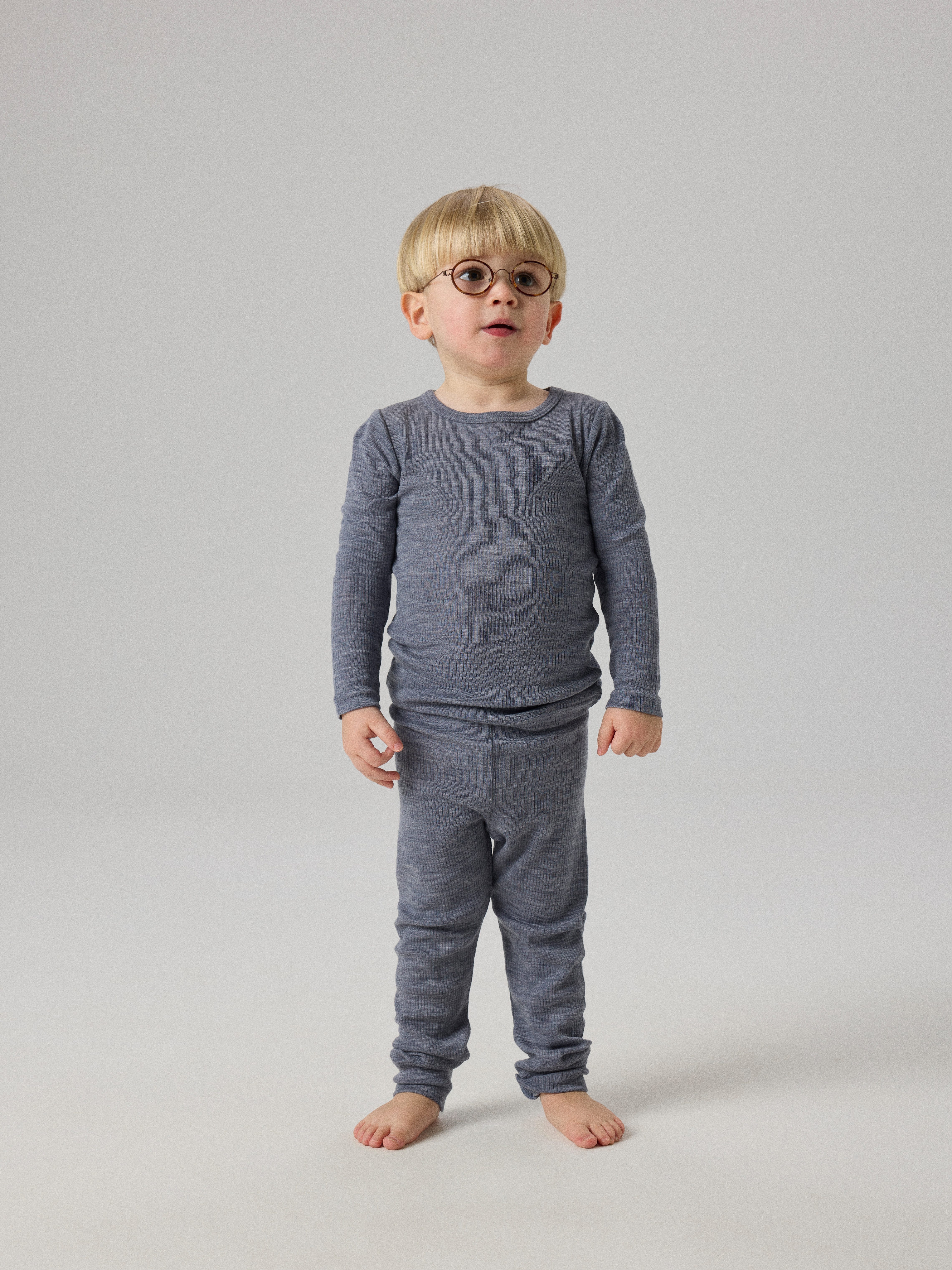 Name It Leggings NMNWAX WOOL RIB LEGGING NOOS aus reiner Merinowolle