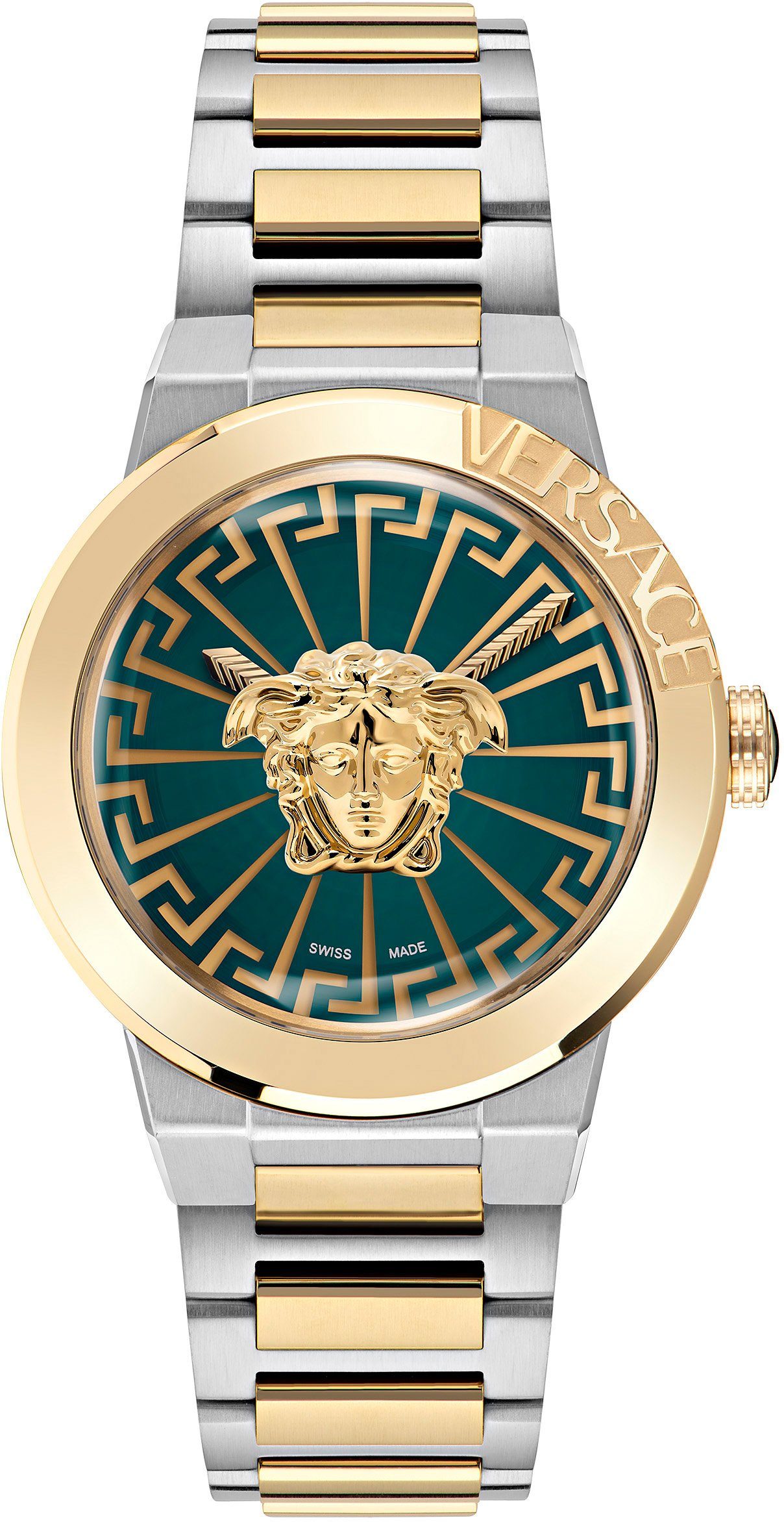 INFINITE, bicolor VE3F00422 Schweizer Uhr MEDUSA Versace