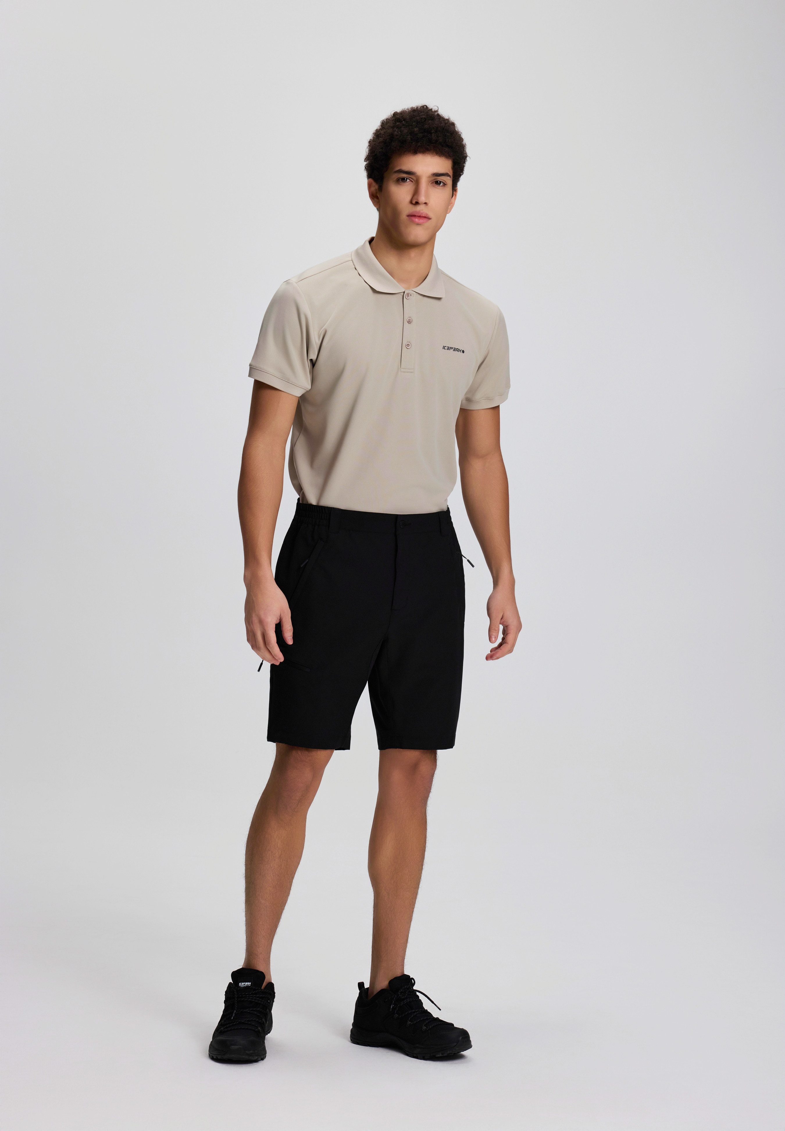 Icepeak Funktionsshorts BERWYN wasserabweisendes Obermaterial, aus Polyester und Elasthan