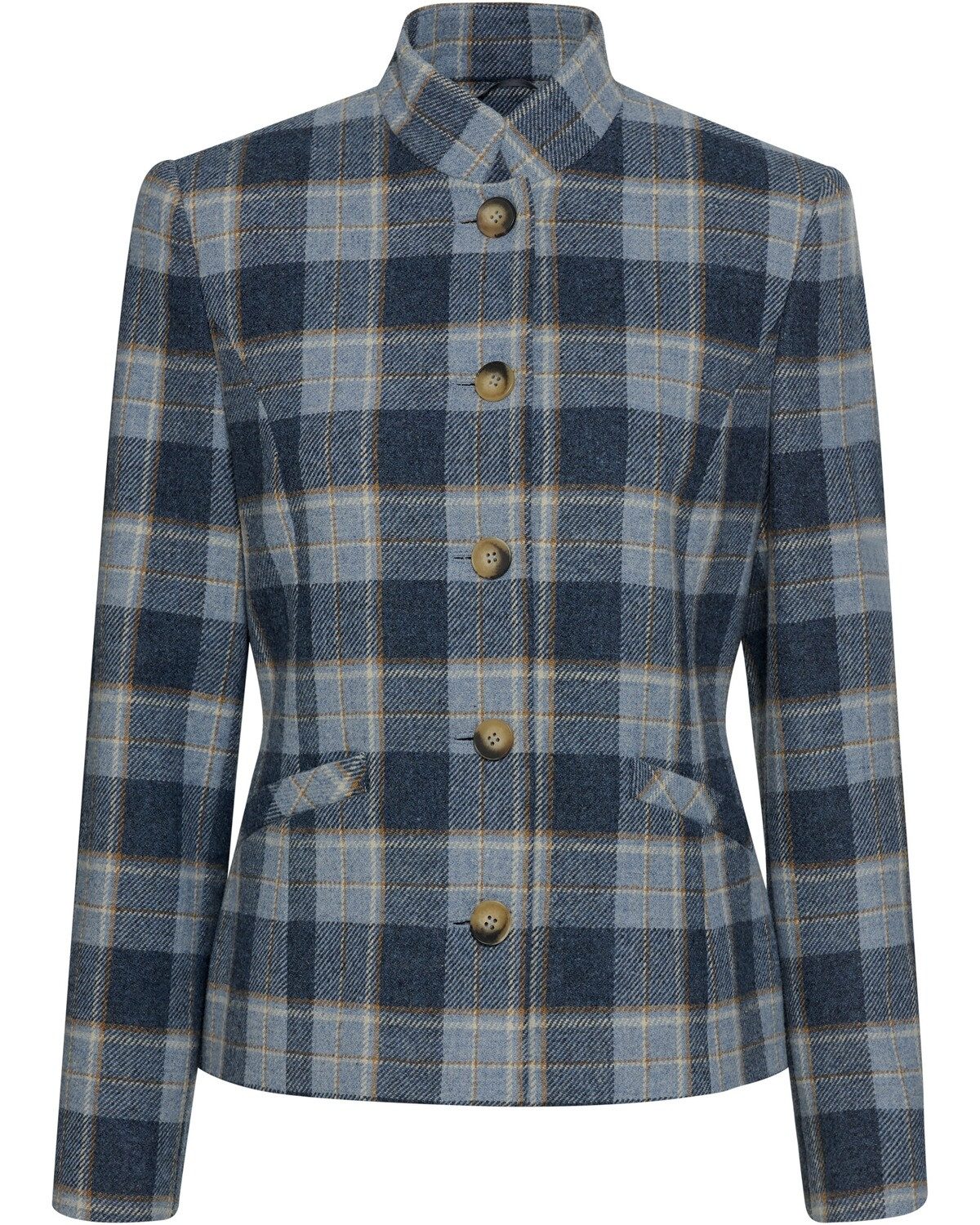 Highmoor Wolljacke Stehkragenjacke