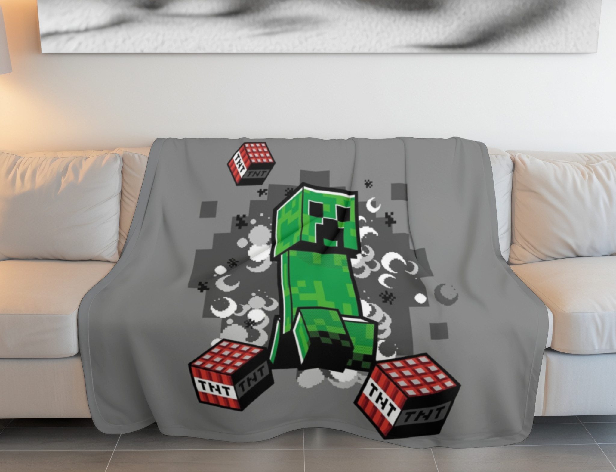 Wohndecke Flanell Blanket 130x160 cm – Kuscheldecke für Kinderzimmer und Ga günstig online kaufen