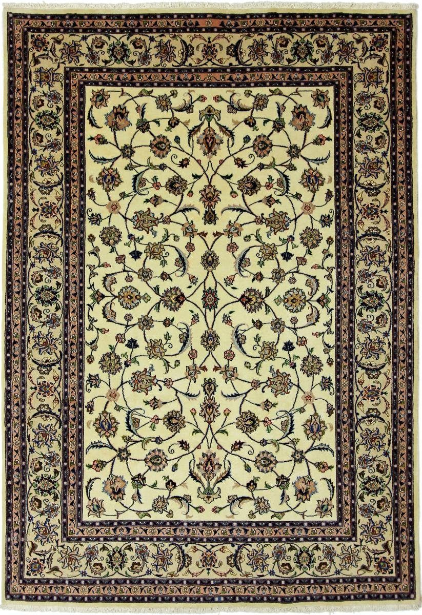 Orientteppich Mashhad 200x291 Handgeknüpfter Orientteppich / Perserteppich, Nain Trading, rechteckig, Höhe: 12 mm