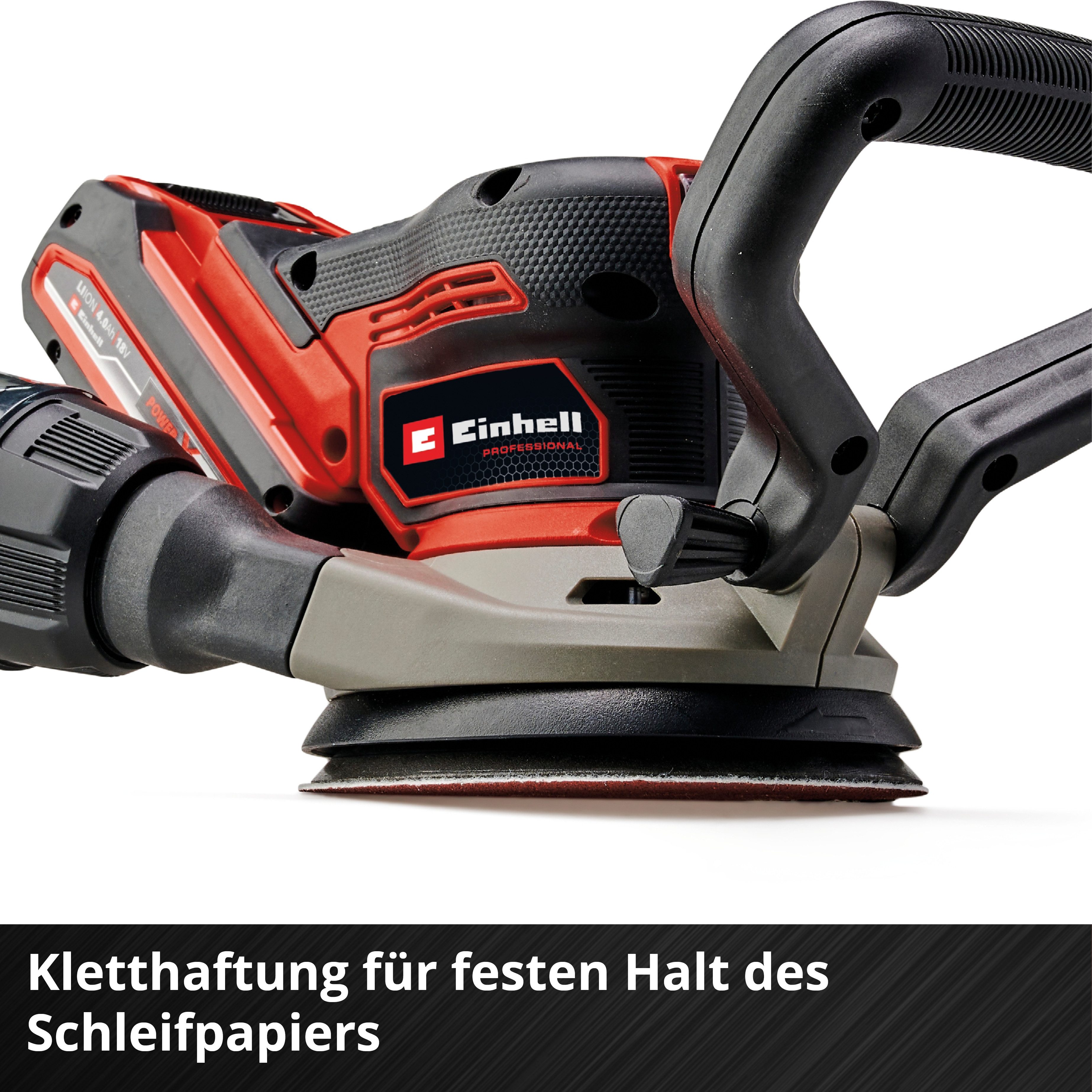 Einhell Akku-Exzenterschleifer TP-RS 18/32 Li Bl -Solo, max. 24000 U/min, 24000 U/min, (Set, 4 tlg), Einhell Professional, ohne Akku und Ladegerät