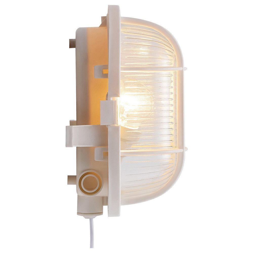 Nordlux Wandleuchte Nordlux Skotlampe 17051001 Wandleuchte E27 Weiß