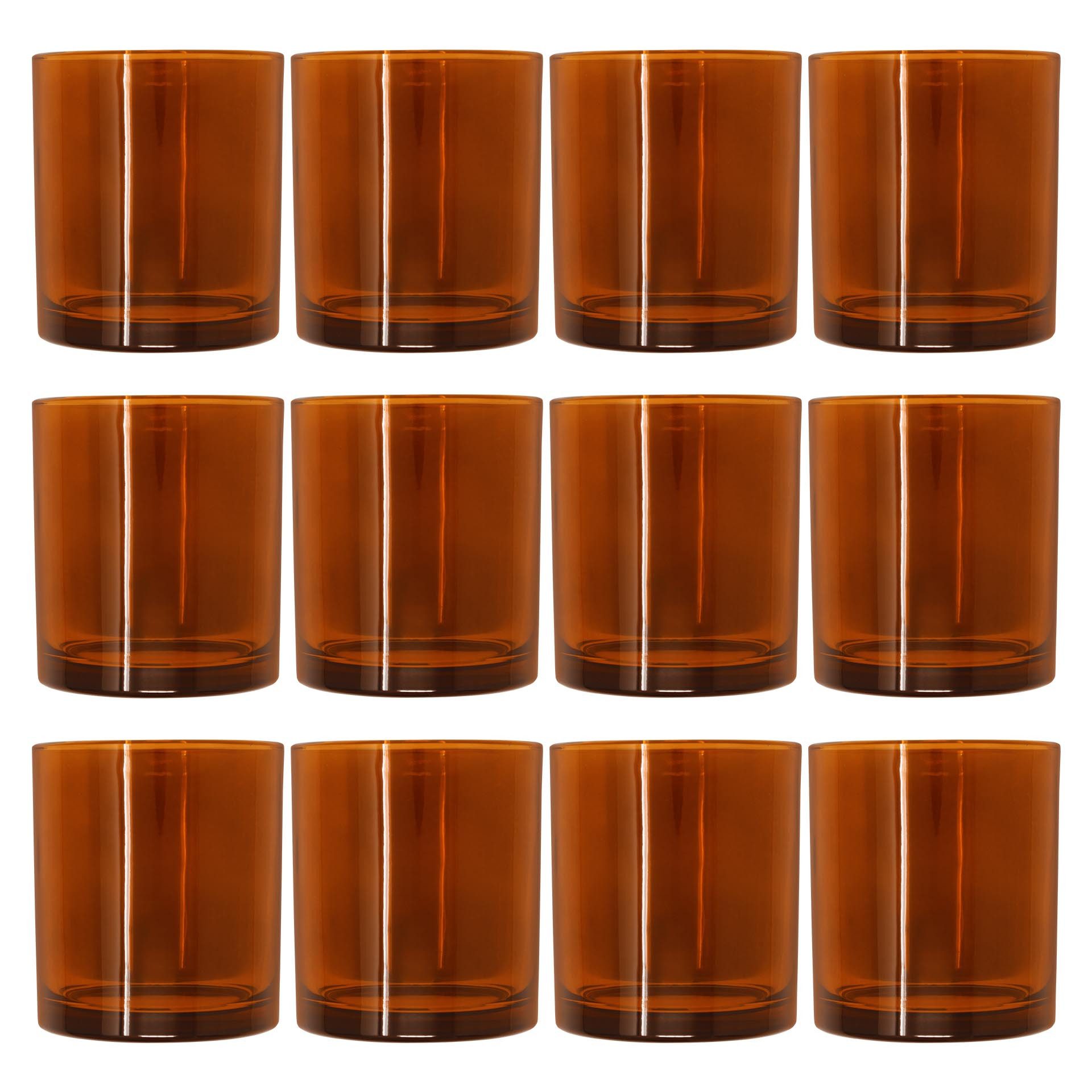 DistrEbution Glas Amber Glänzend 300 ml, 12-tlg.