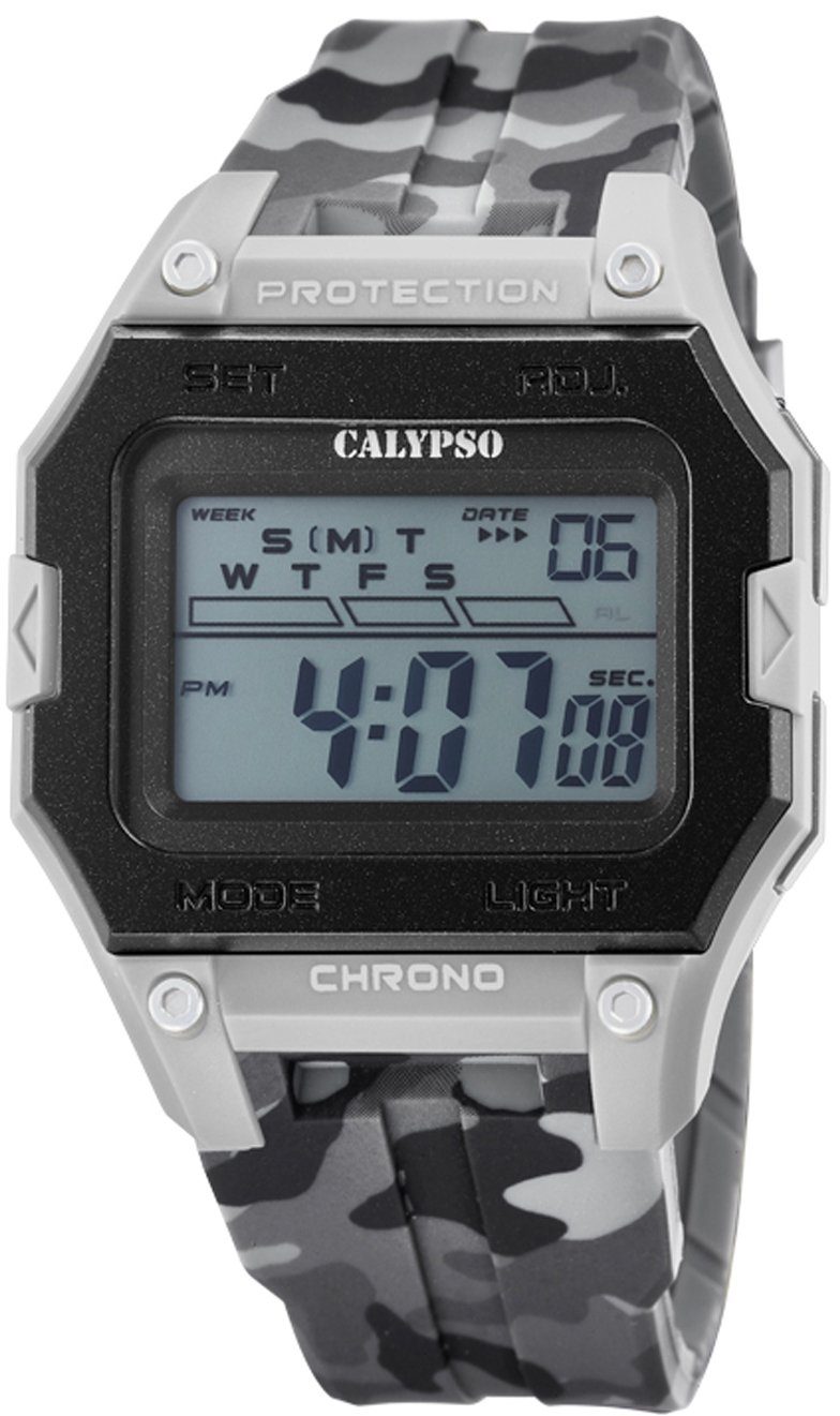 K5810/1, Digitaluhr Interessanter WATCHES Herrenchronograph CALYPSO X-Trem,