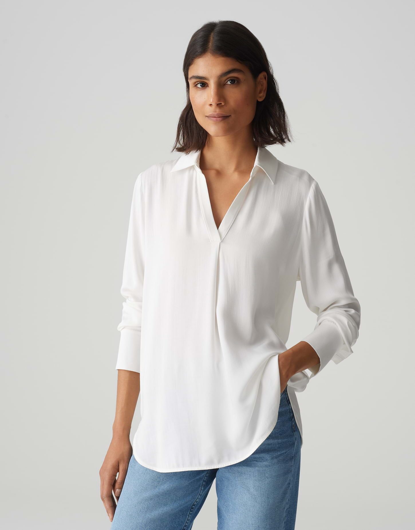 Shirtbluse Shirtbluse FANGI Regular aus Viskose