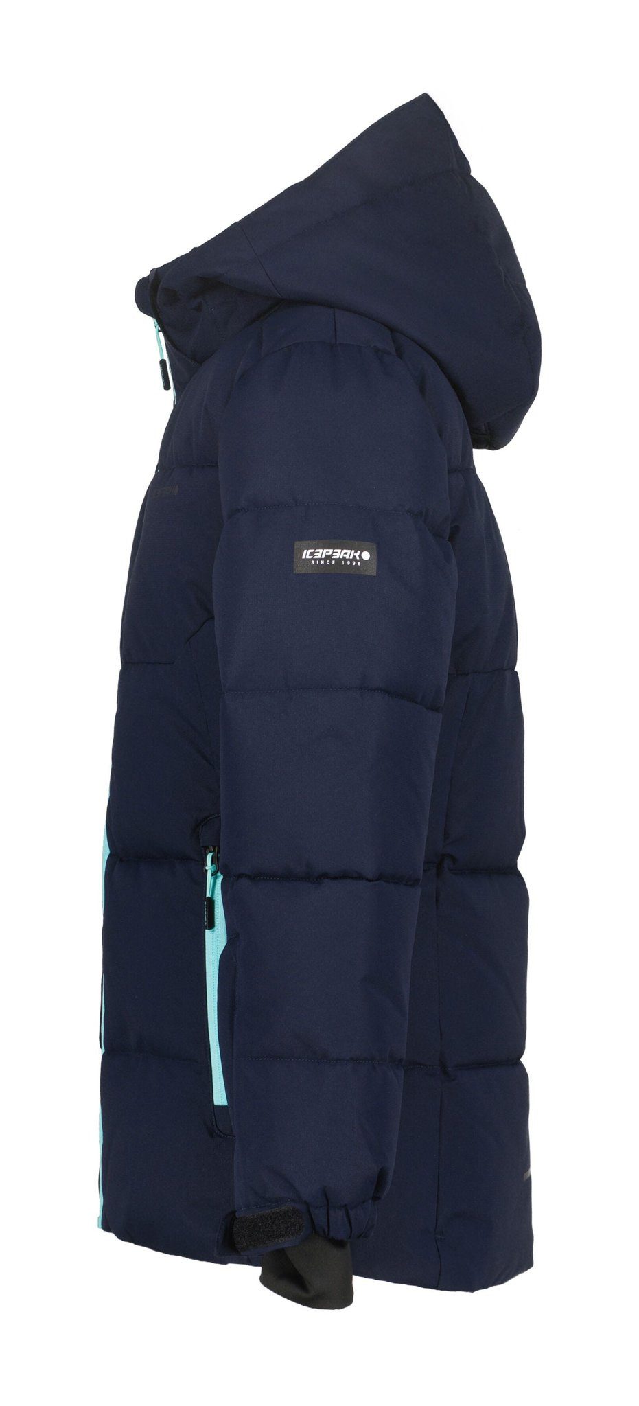 Icepeak Funktionsjacke Loris Winterjacke mit Kapuze und Schneefang – Bild 3 von 3