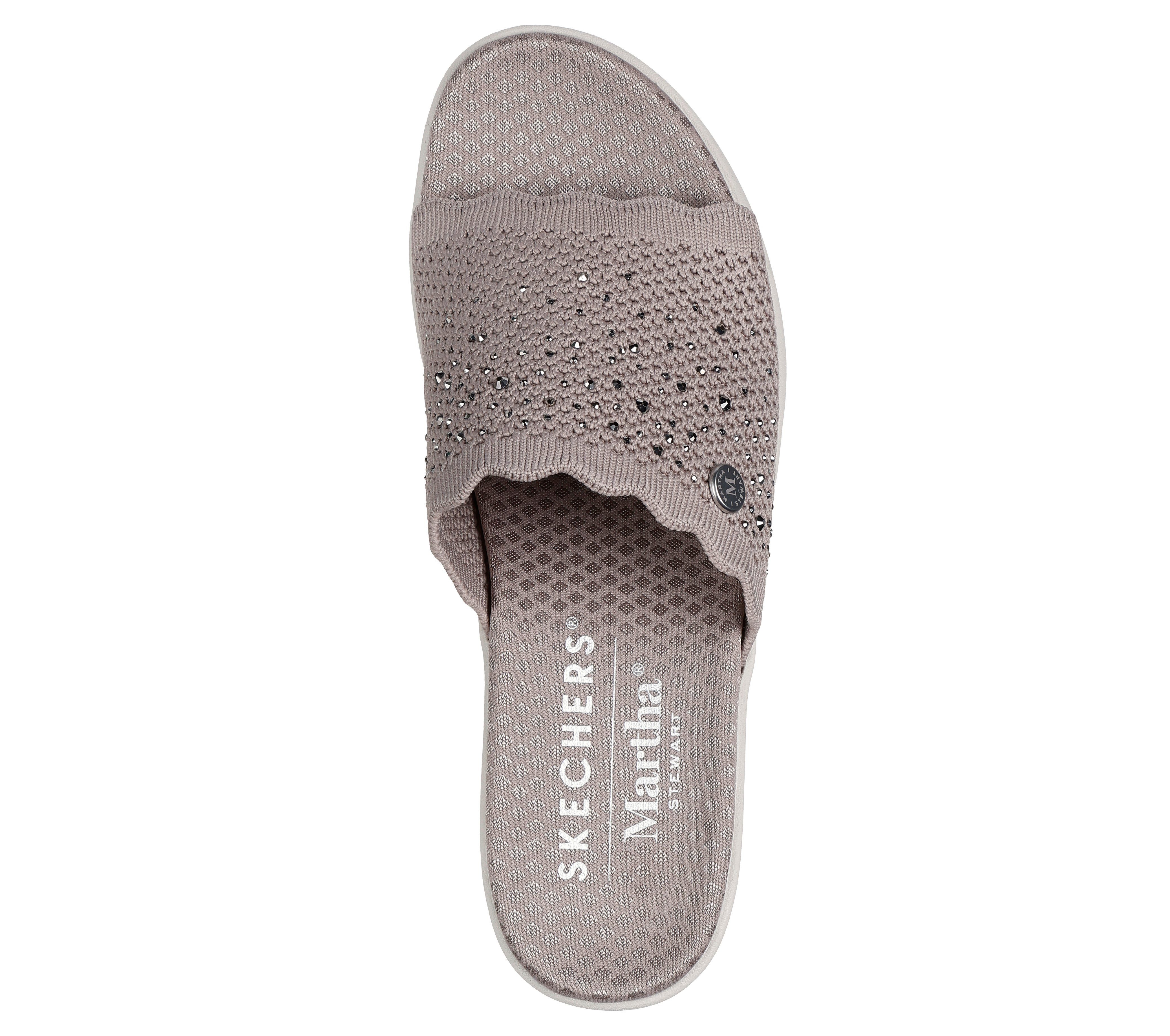 Skechers PIER-LITE-LIGHT ESSENCE Pantolette Sommerschuh, Strandschuh mit Luxe Foam und Glitzerdetails – Bild 5 von 5