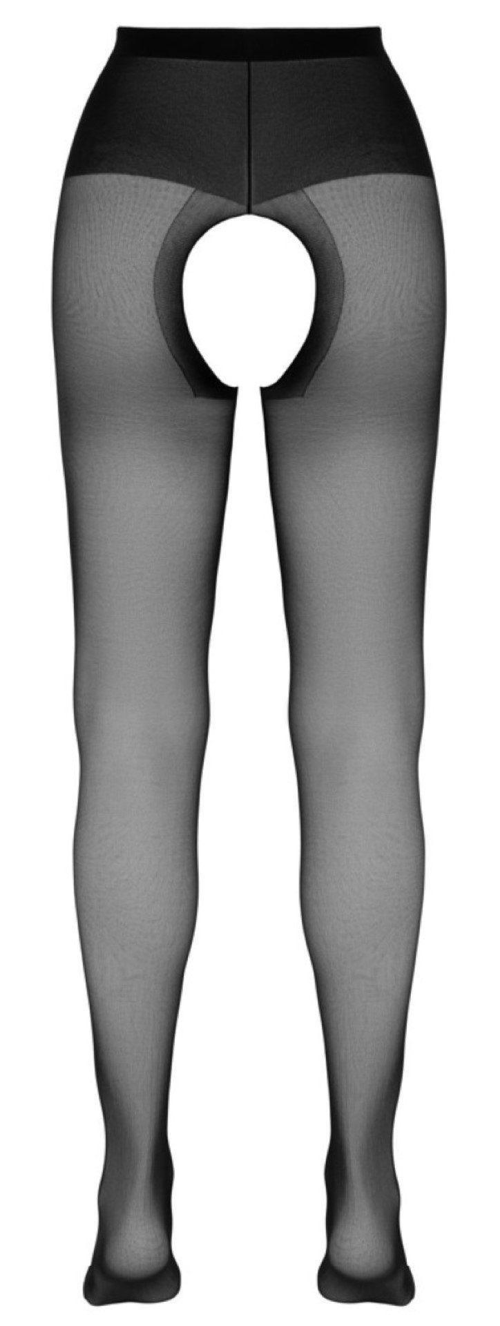 Cottelli LEGWEAR Ouvert Strumpfhose Cottelli LEGWEAR - Strumpfhose ouvert schwarz - (1
