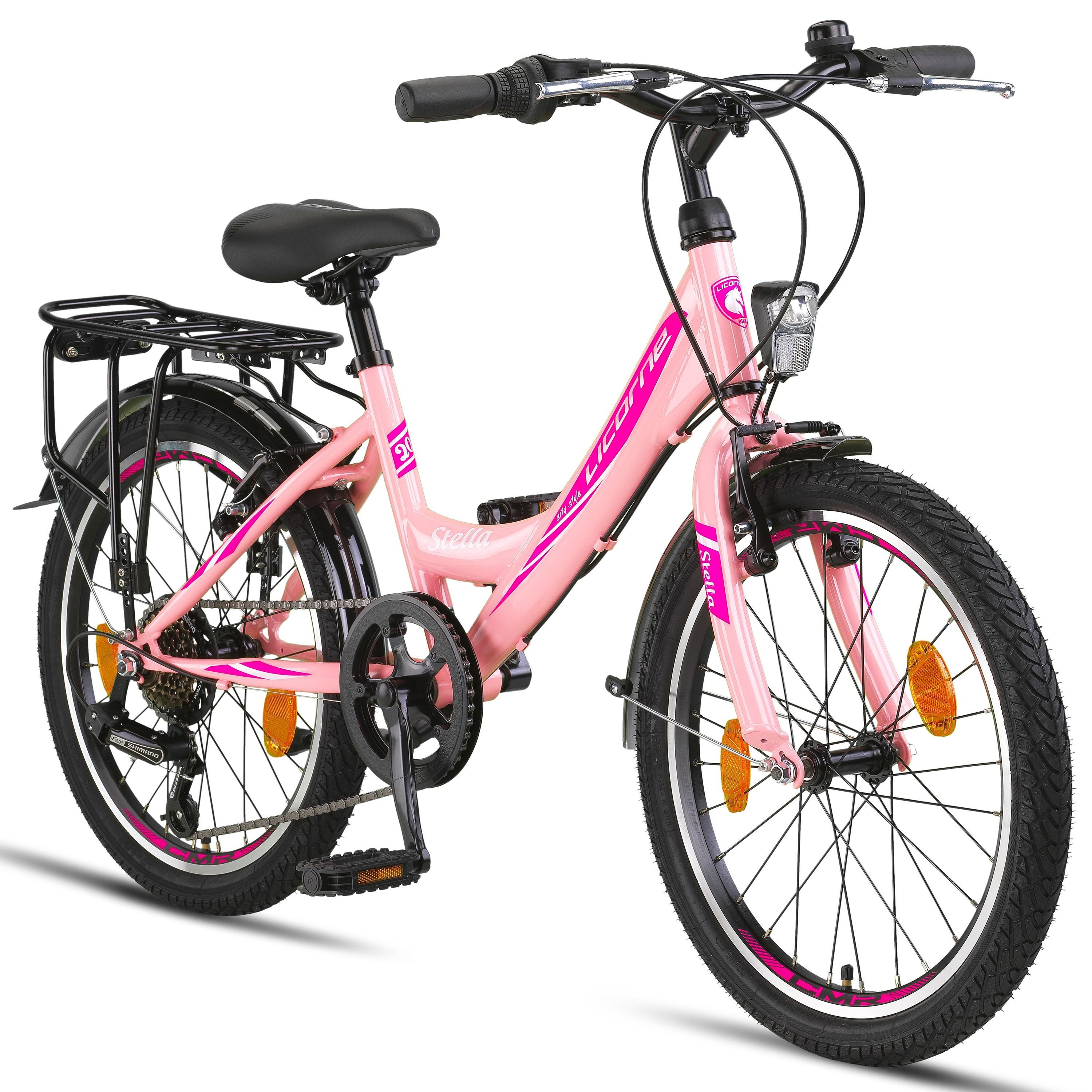 Licorne Bike Cityrad Licorne Stella Premium Citybike 20–28 Zoll, 21 Gang Hollandrad