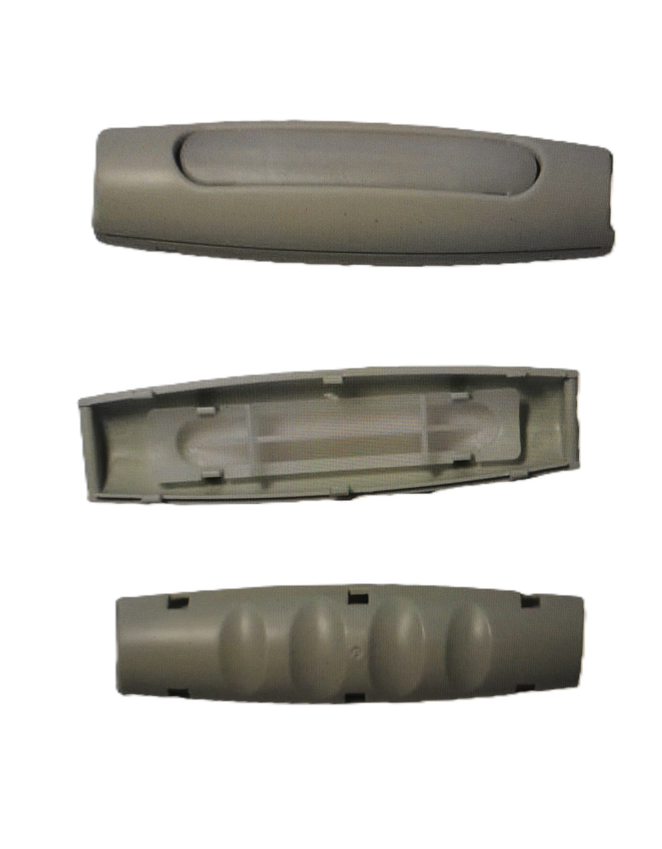 WENKO Magnetgriff Jalousiengriffe/ Rollogriffe, 2er-Set, grau, (2-St)