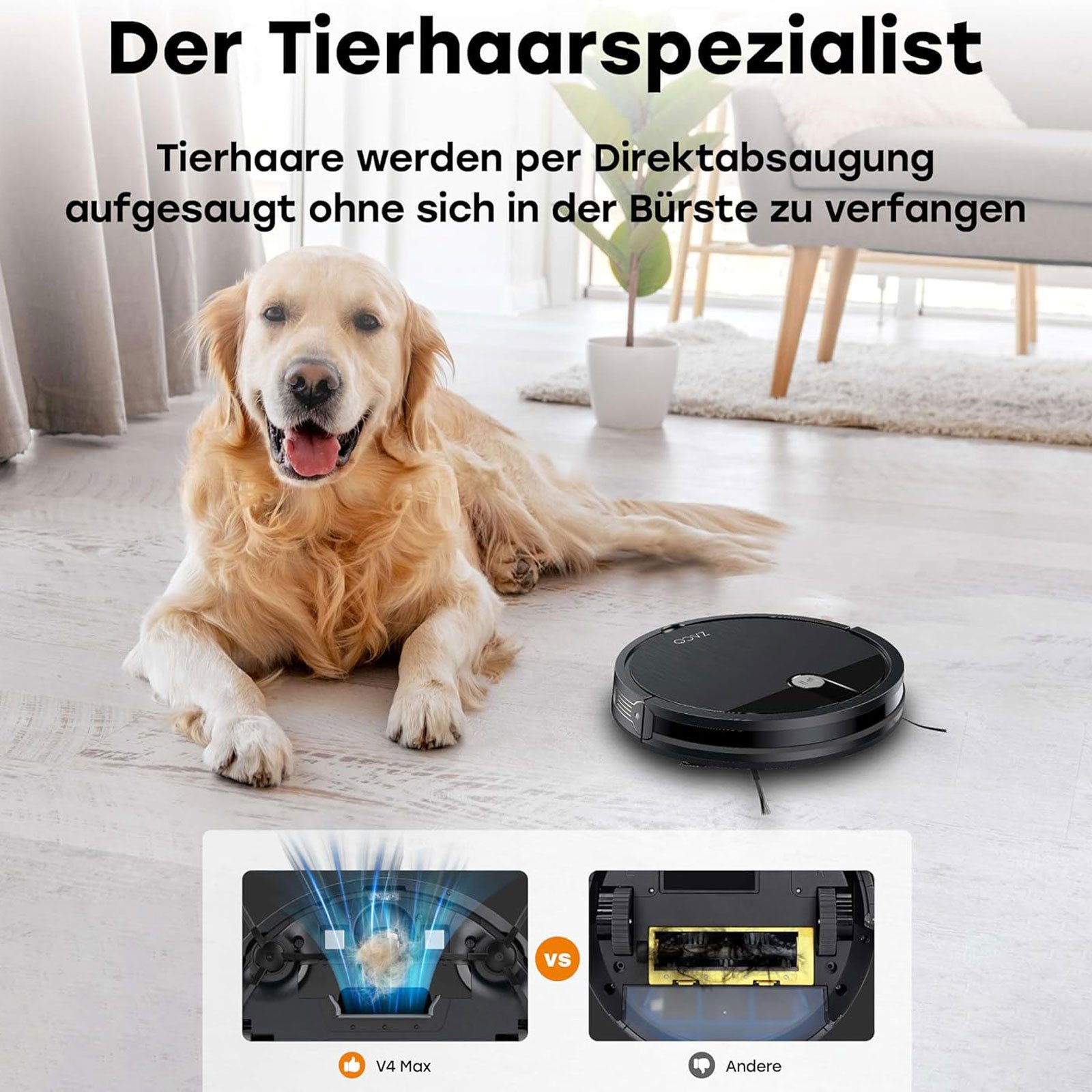ZACO Saugroboter V4 Max