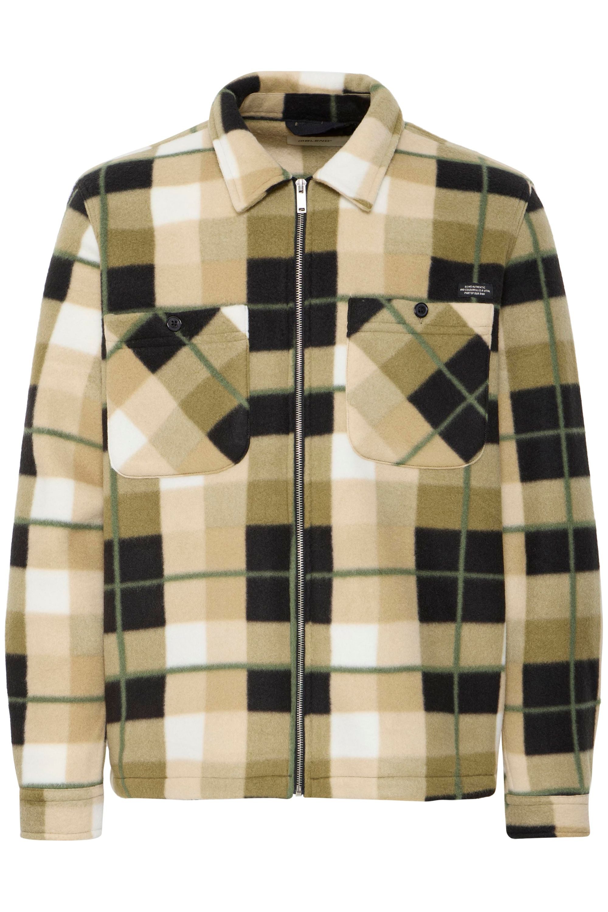 Blend Kurzjacke BHShirt Fleece Karierte Hemdjacke günstig online kaufen
