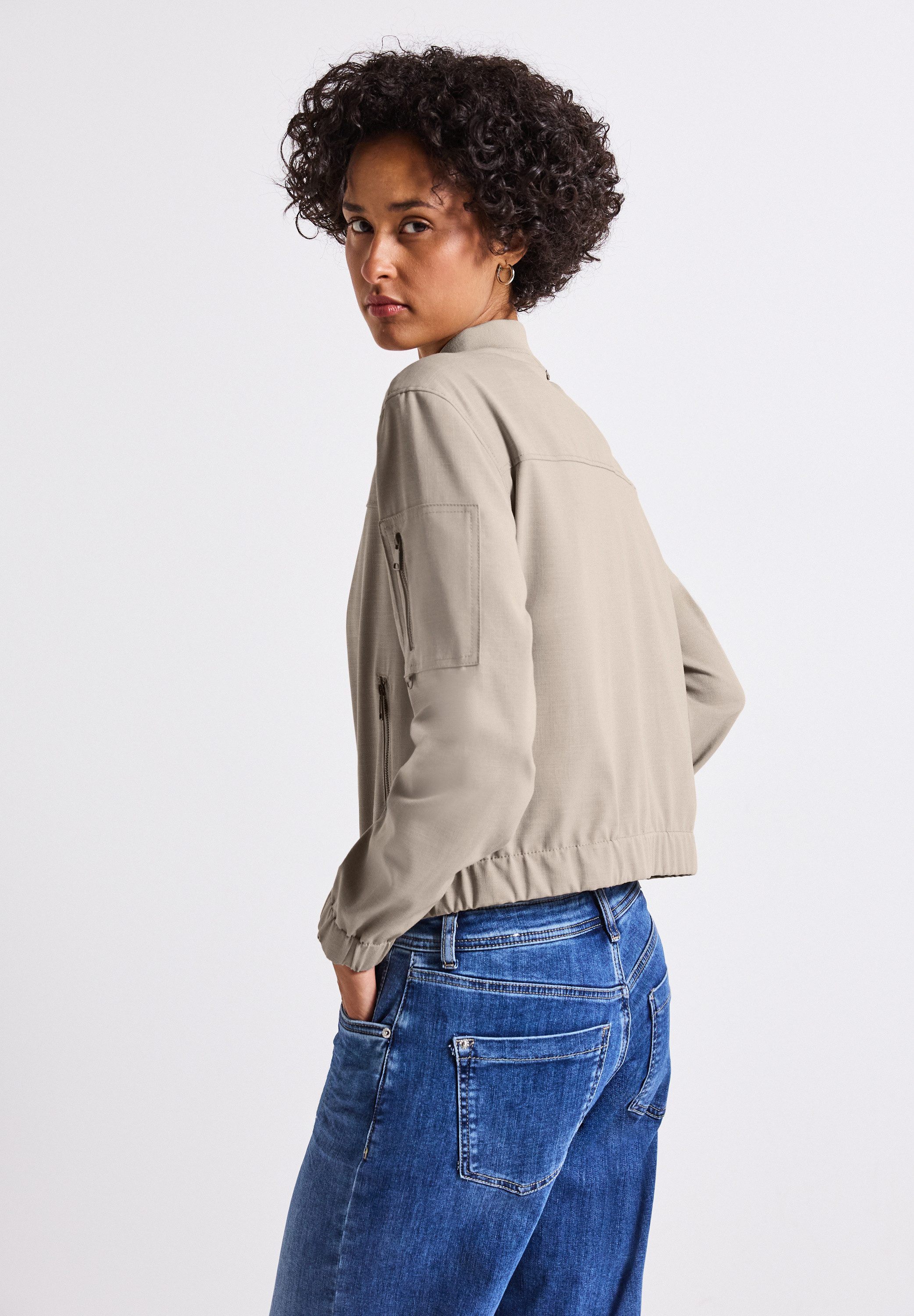 STREET ONE Blouson mit Elastiksaum günstig online kaufen