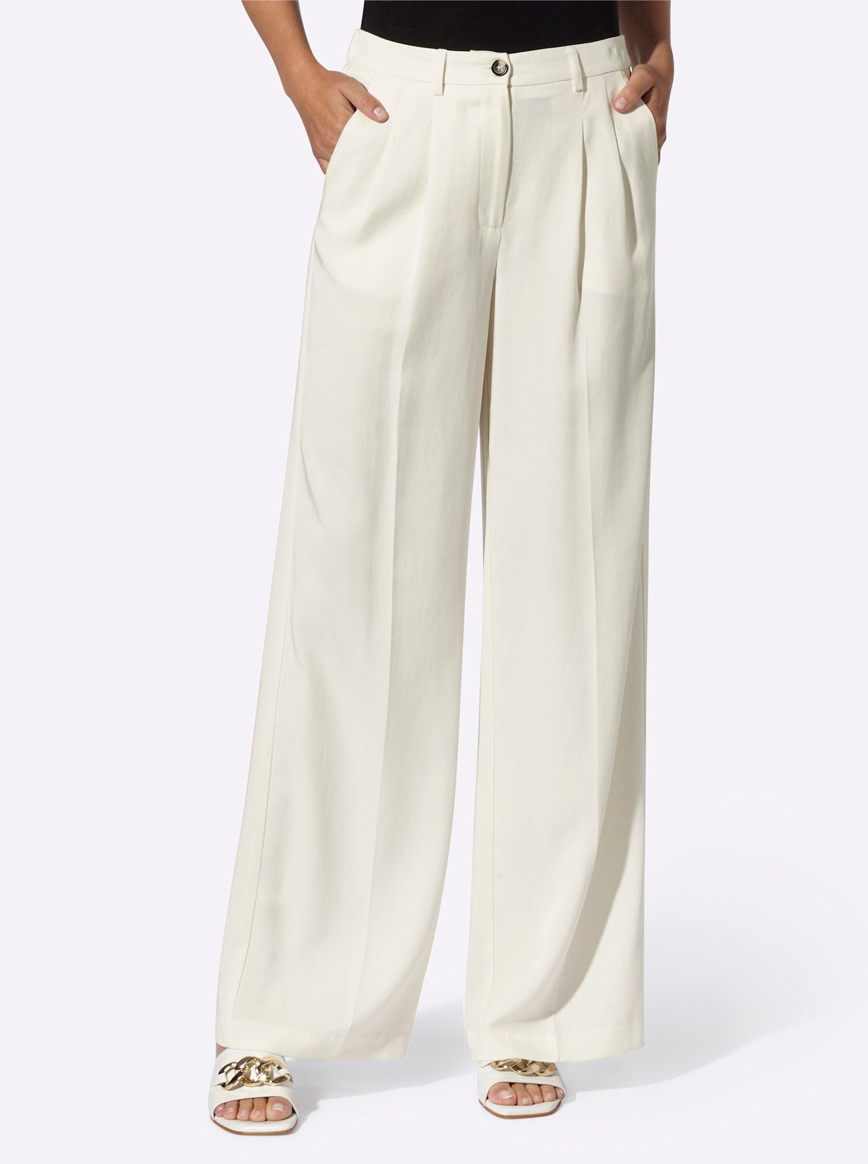 heine Jerseyhose Hose erhöht