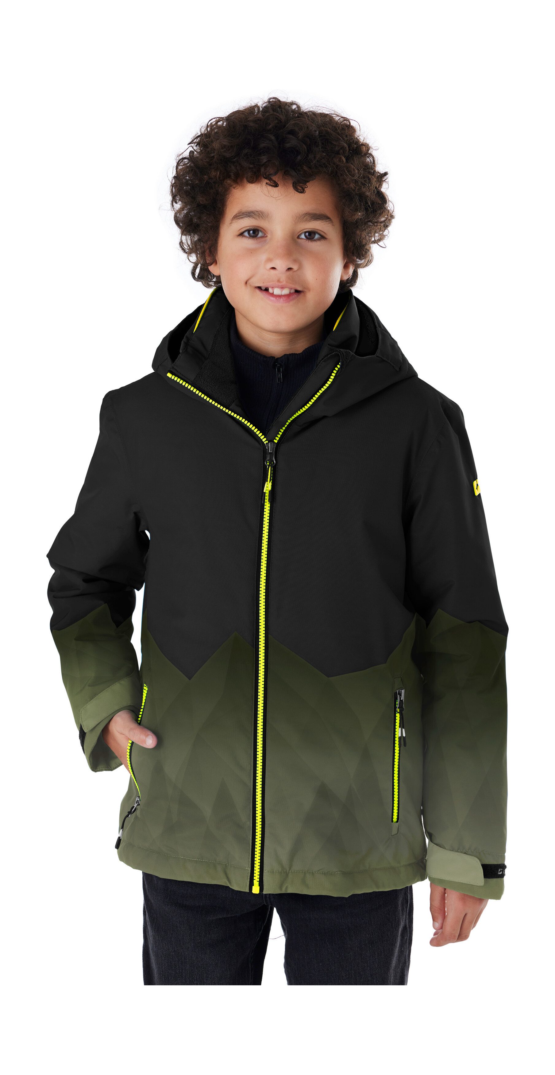 Killtec Skijacke KSW 383 BYS SKI JCKT Wasser- und winddichte Skijacke mit verstellbarer Kapuze