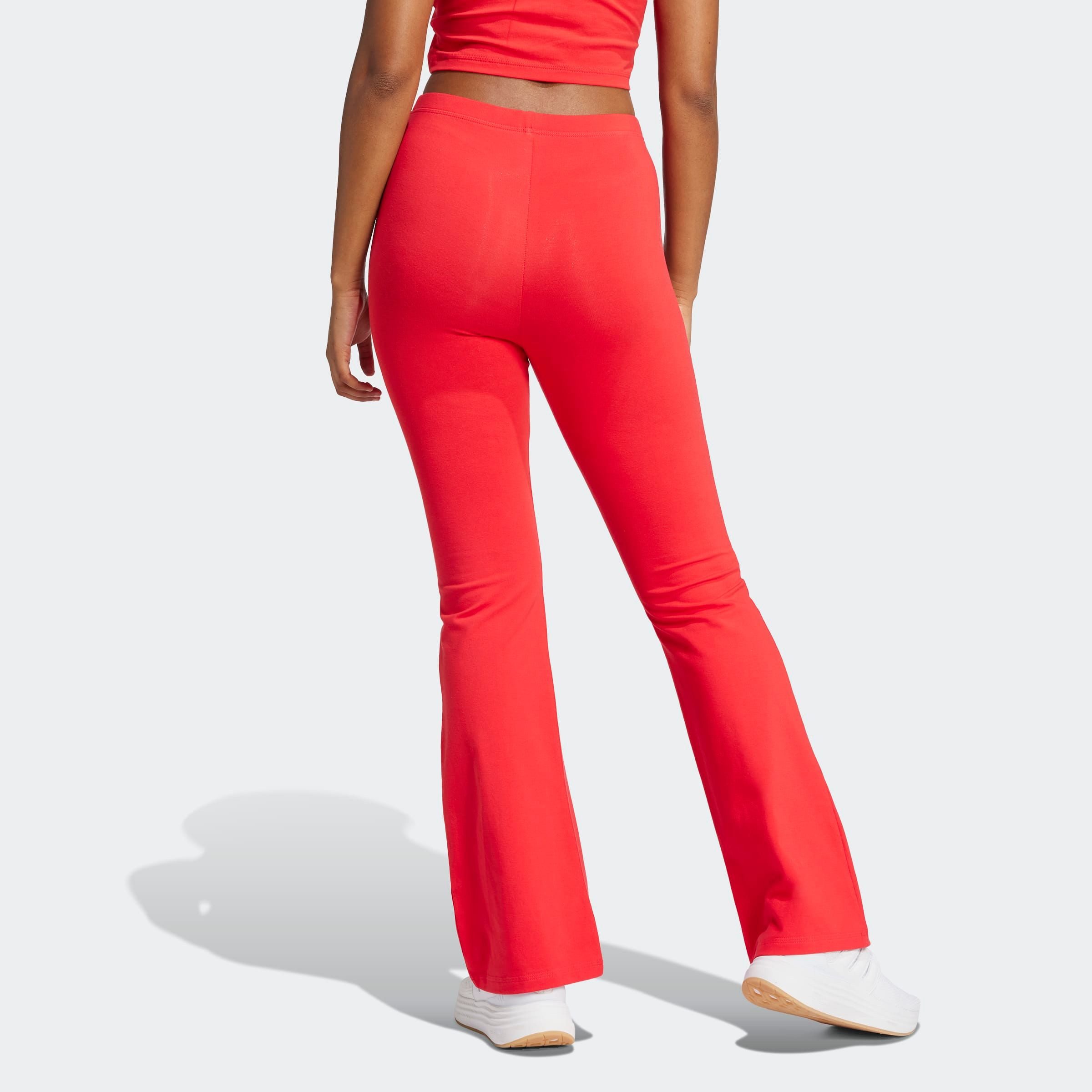 adidas Sportswear Leggings W SL SJ FLARLEG (1-tlg) Hoher Bund, ausgestellte günstig online kaufen