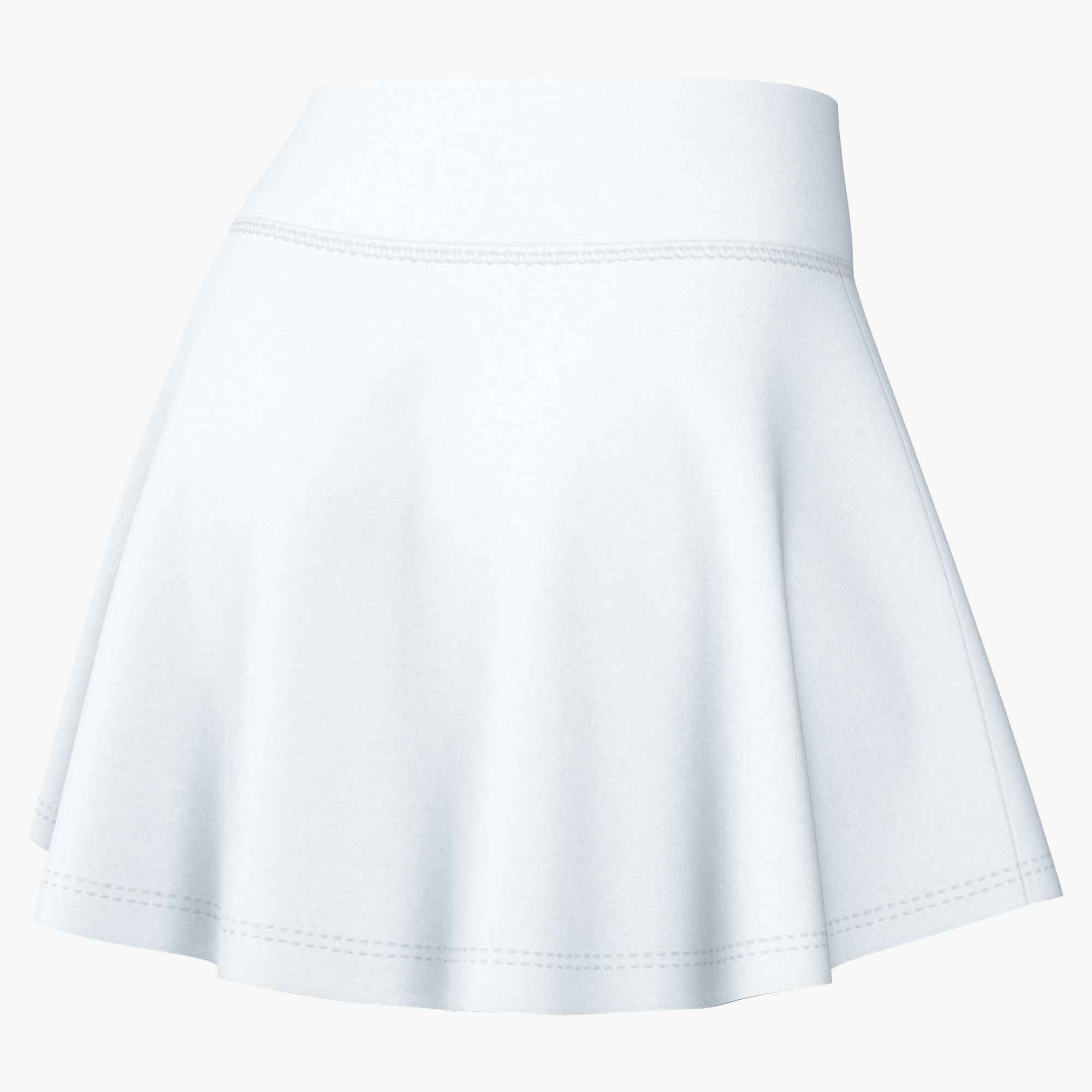 Nike Tennisrock W NK ONE DF HR SKIRT CPSL SPD sportlicher Tennisrock, für Erwachsene, ohne Verschluss