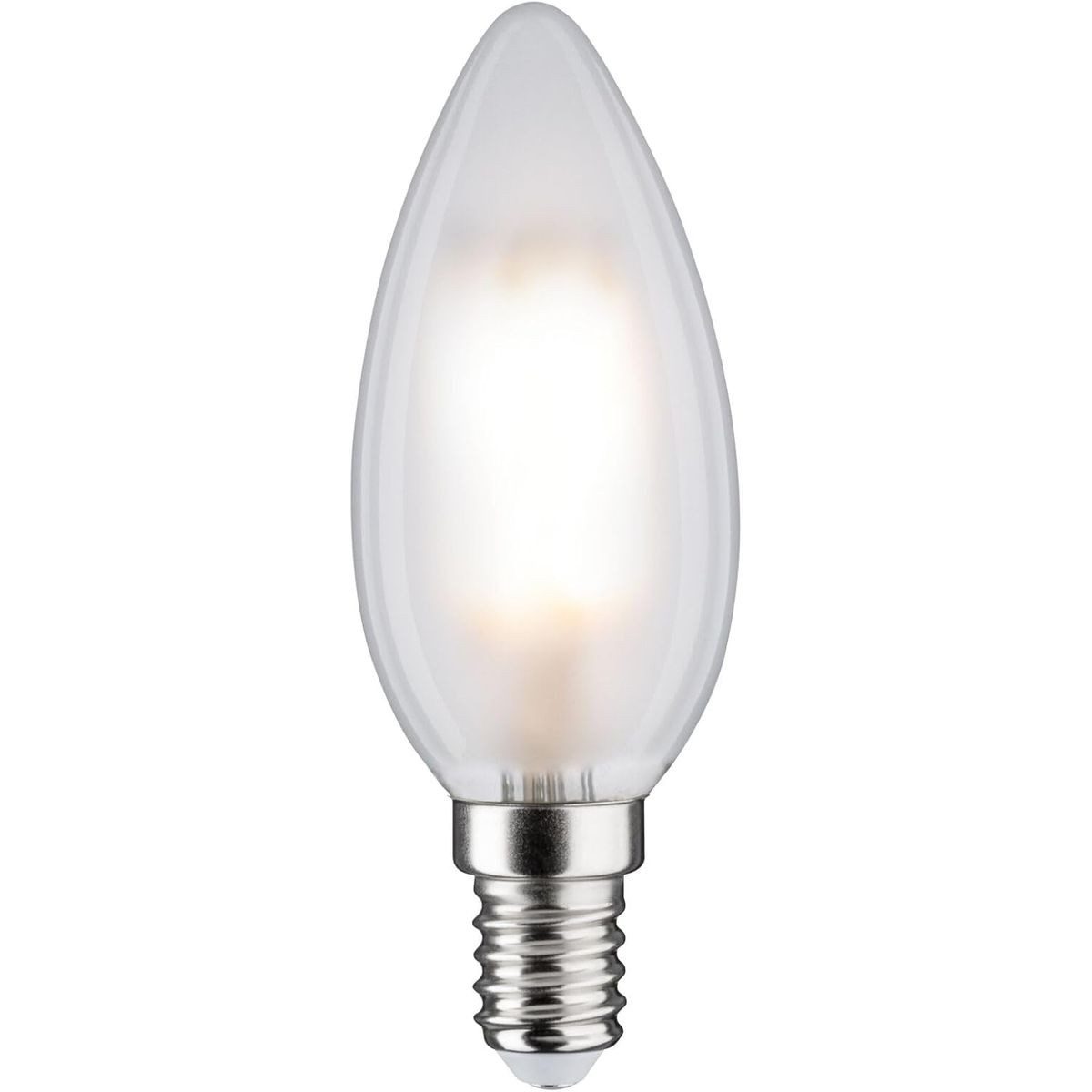 Paulmann LED-Leuchtmittel Paulmann 28727 LED Lampe Kerze 5W dimmbar Leuchtmittel Matt, Weiß Bele, 1 St., Paulmann 28727 LED Lampe Kerze 5W dimmbar Leuchtmittel Matt, Weiß Bele