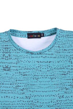 coolismo T-Shirt Print-Shirt für Jungen mit Splash-Print Rundhalsausschnitt, Alloverprint, Baumwolle