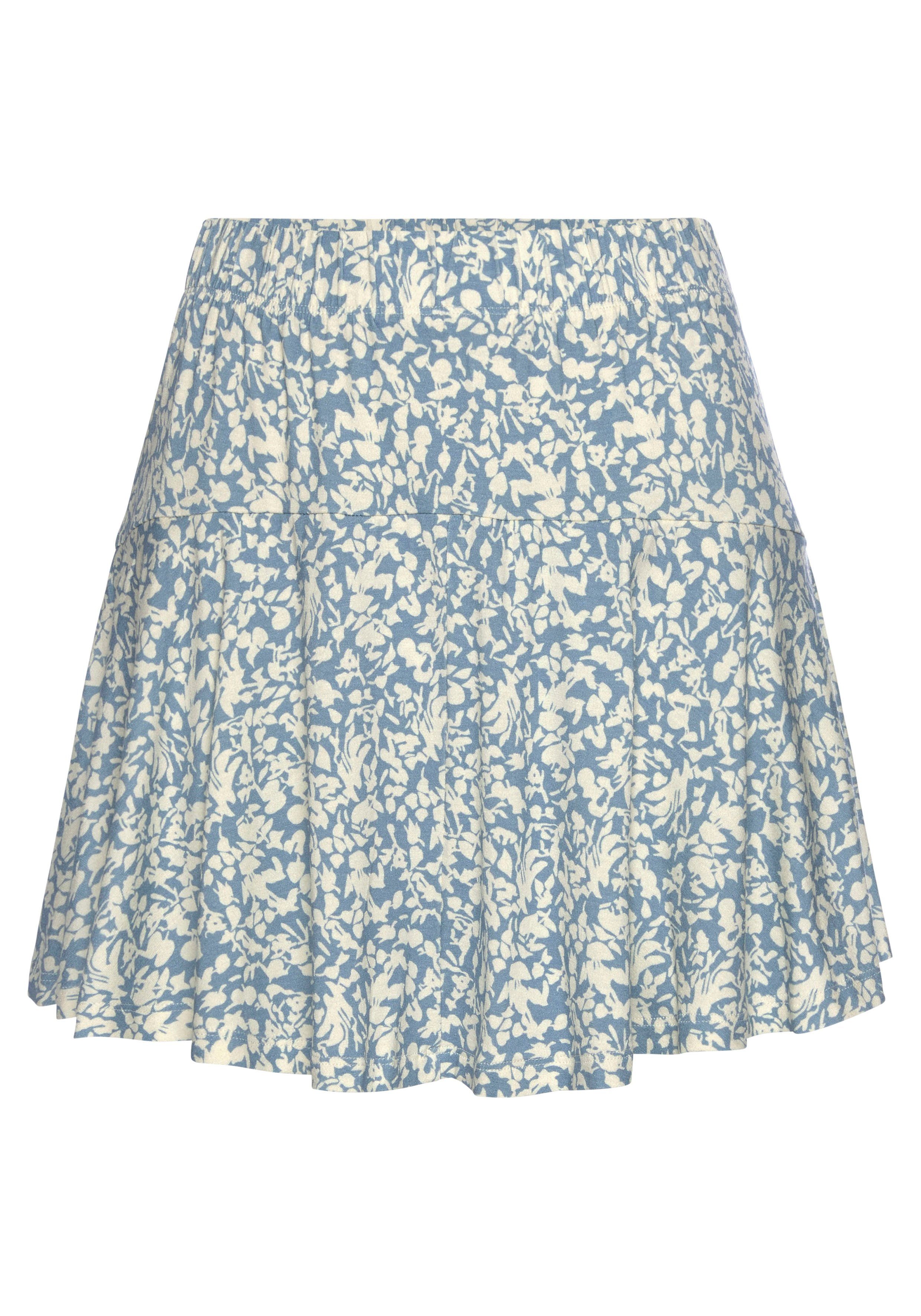 Vivance Hosenrock mit Blumendruck, Skort, Rock günstig online kaufen