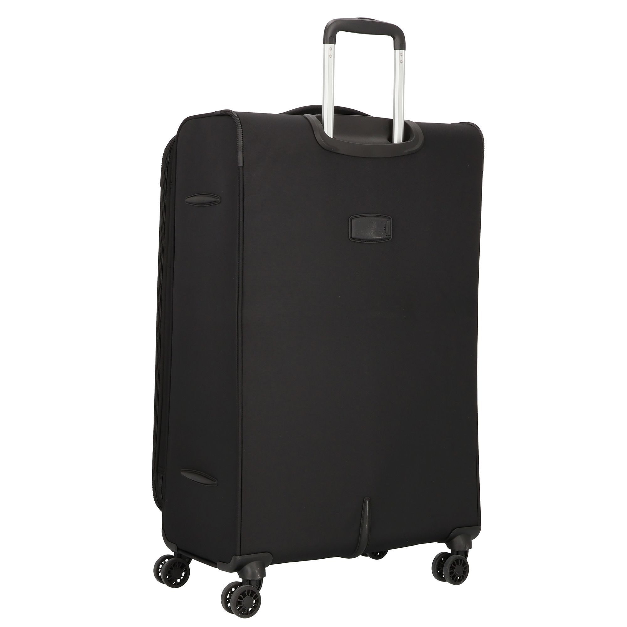 D&N Weichgepäck-Trolley Travel Line, 4 Rollen, Polyester