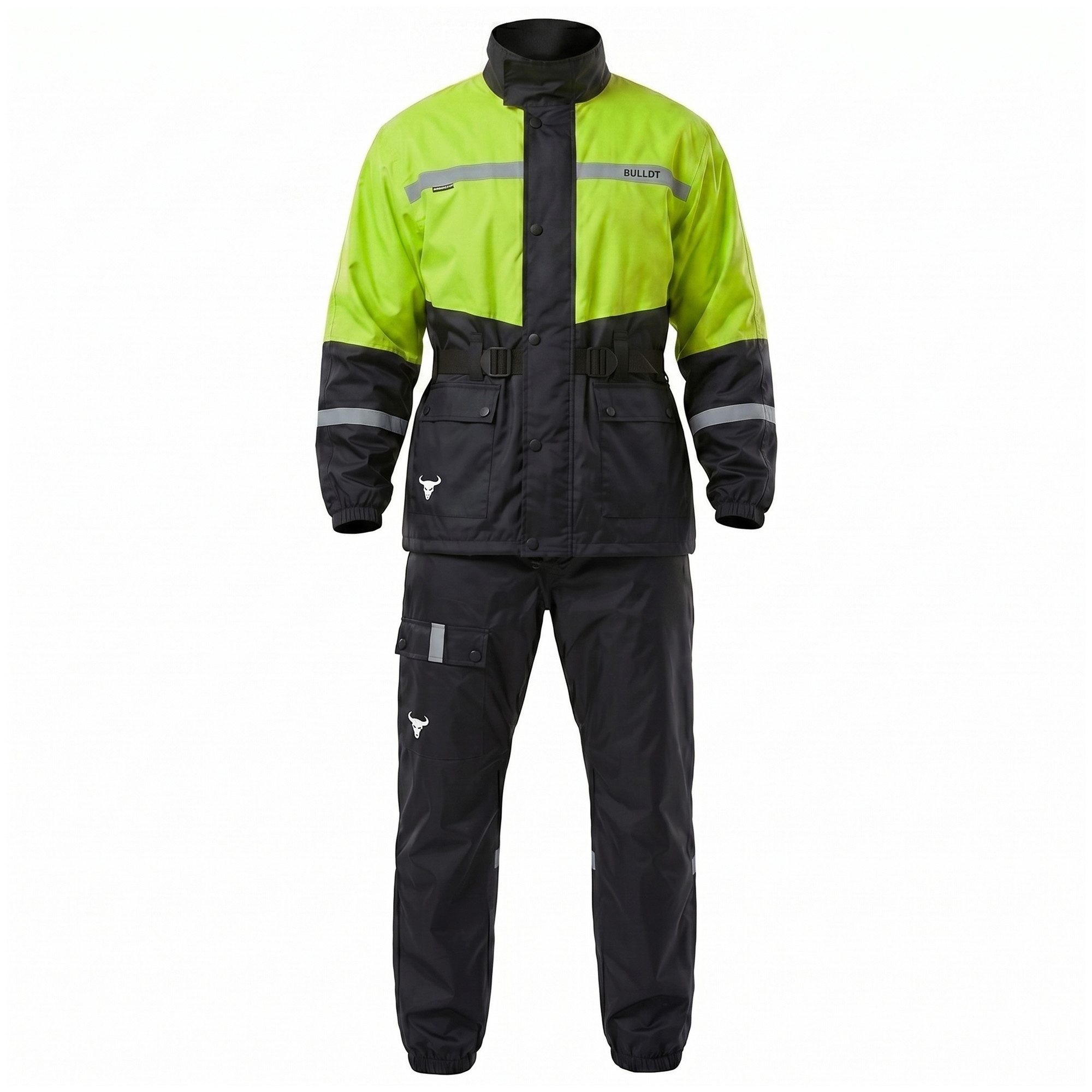 BULLDT Regenoverall BLD-Rainsuit-1 BULLDT Herren Motorrad Regenkombi Regenjacke Regenhose