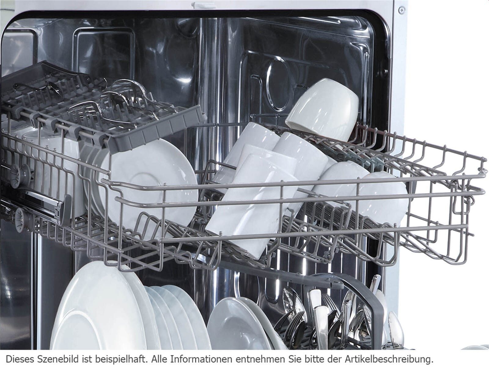 Oranier teilintegrierbarer Geschirrspüler GSI460, 11.0 l, 12 Maßgedecke, Energiesparfunktion ECO