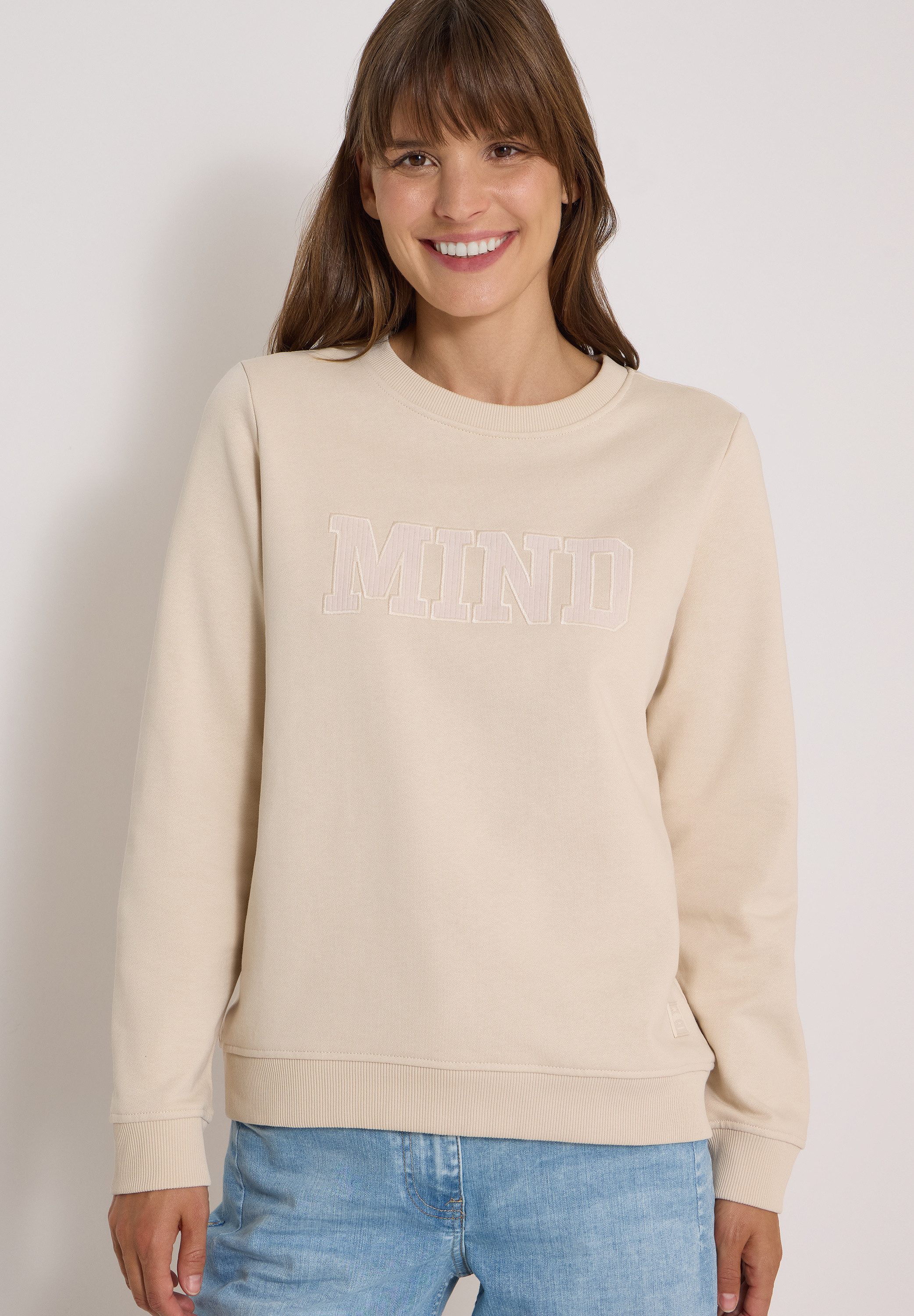 CECIL Sweatshirt aus reiner Baumwolle