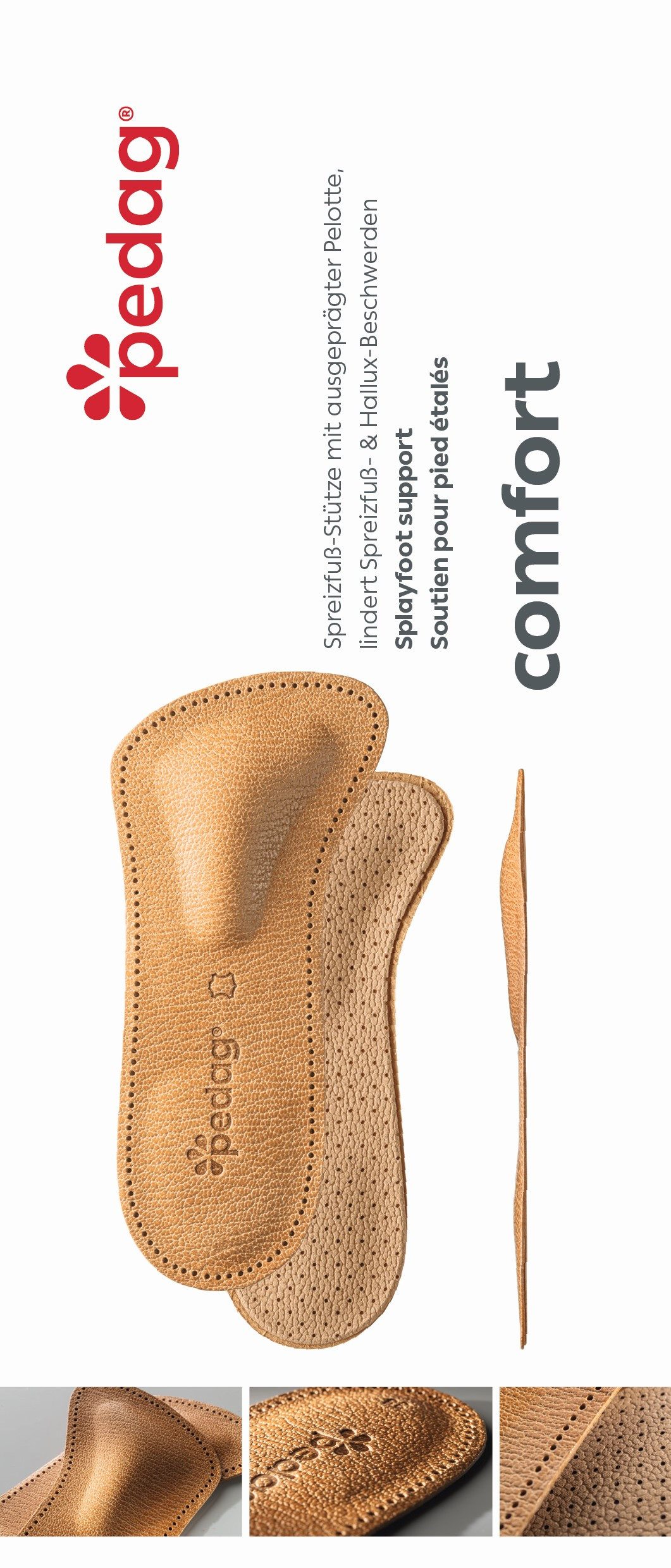Pedag Spreizfußpolster Comfort - Spreizfuß Einlage – Bild 2 von 4