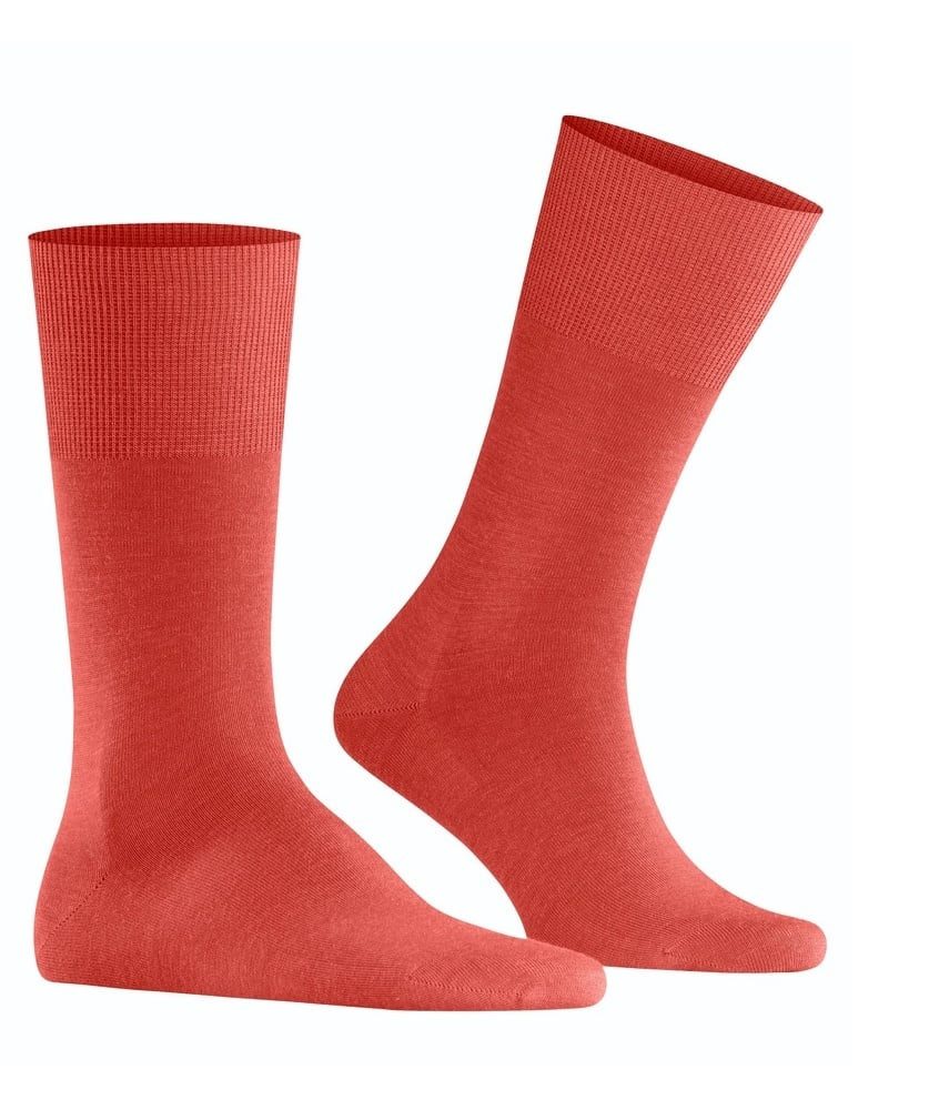 FALKE Socken Tagessocke Airport (klimaregulierend, hautsympathisch) orange/ günstig online kaufen