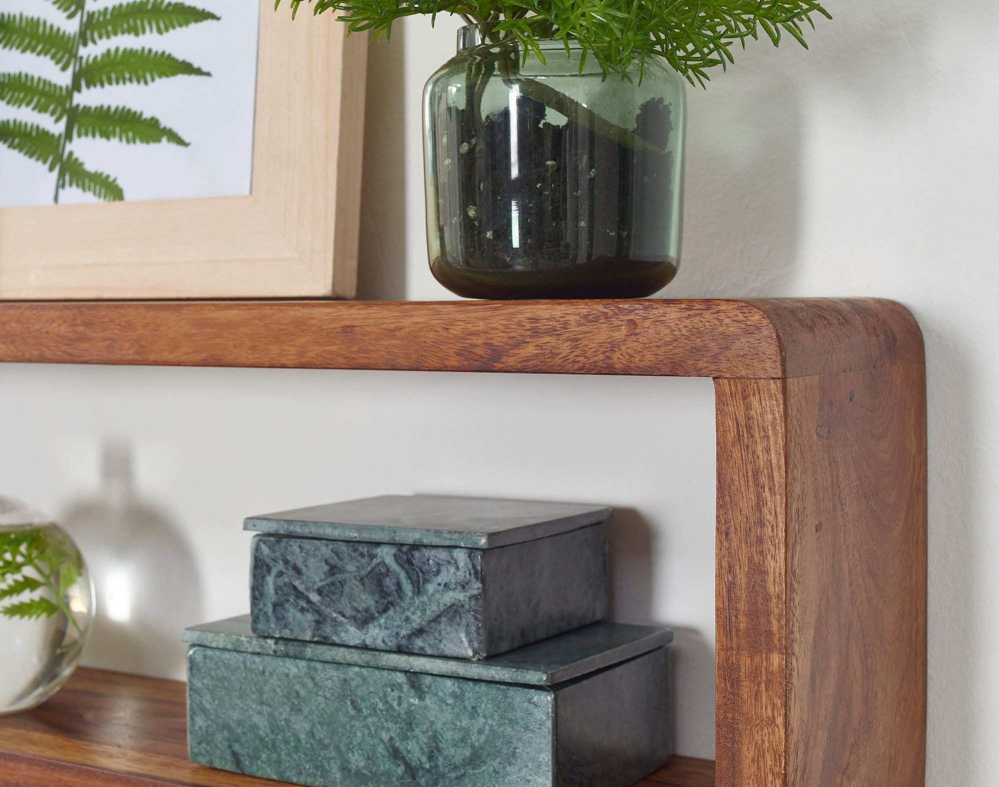 furnicato Regal Design Wandregal 3er Set BOHA Massiv Holzregale Massivholz