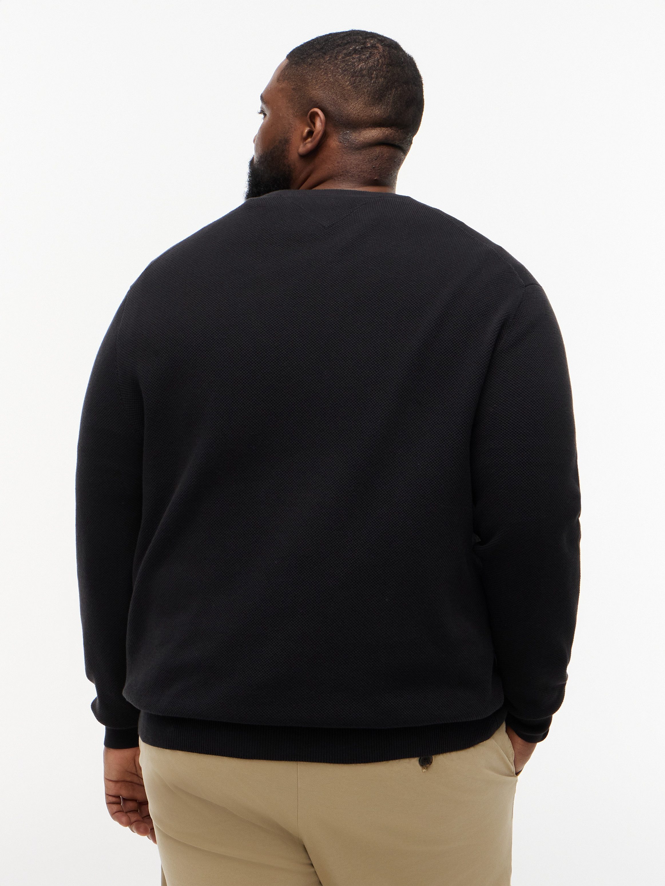 Tommy Hilfiger Big & Tall Rundhalspullover ESSENTIAL STRUCTURE CREW NECK Gr günstig online kaufen