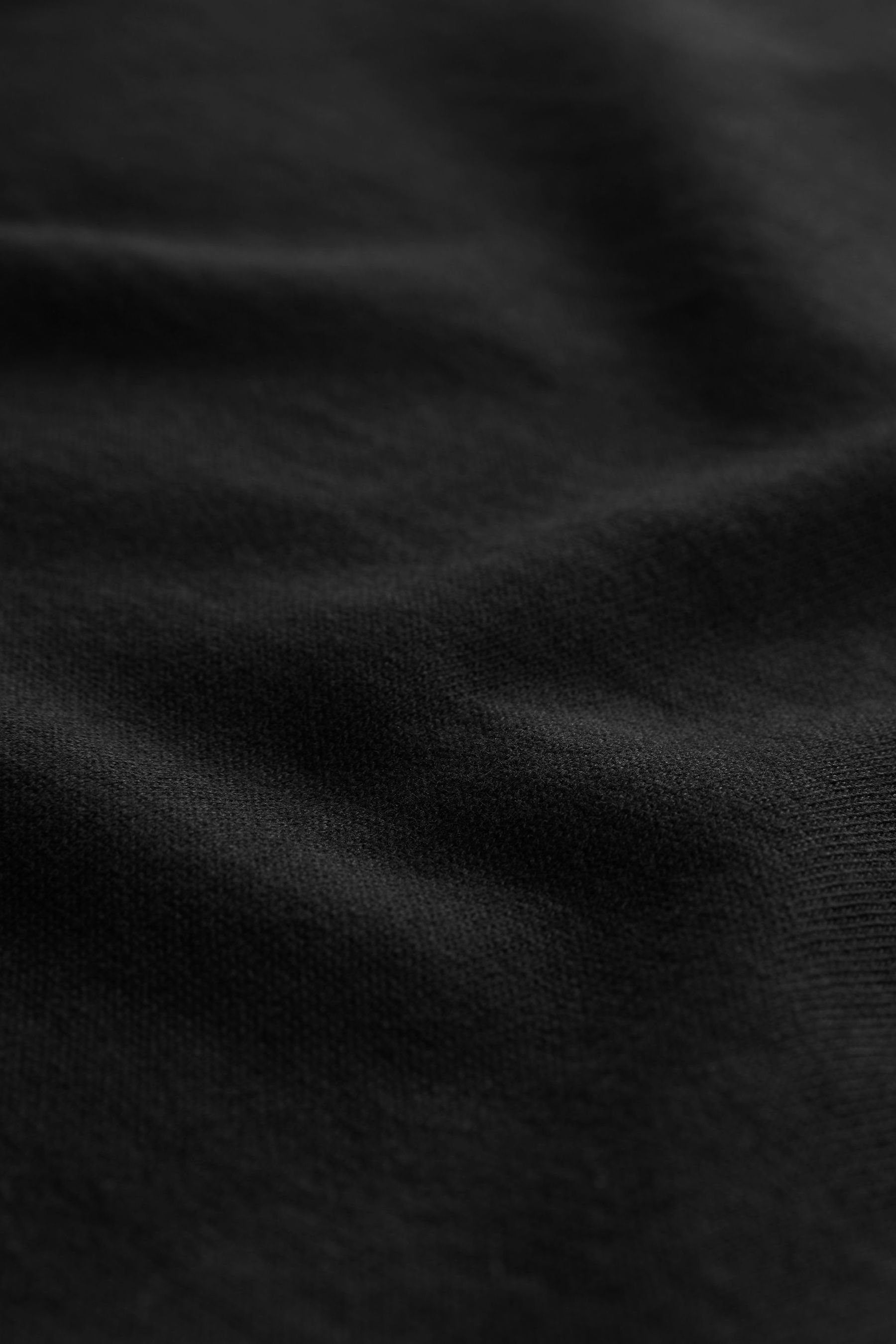 schwerem Black Next aus Stoff (1-tlg) T-Shirt T-Shirt