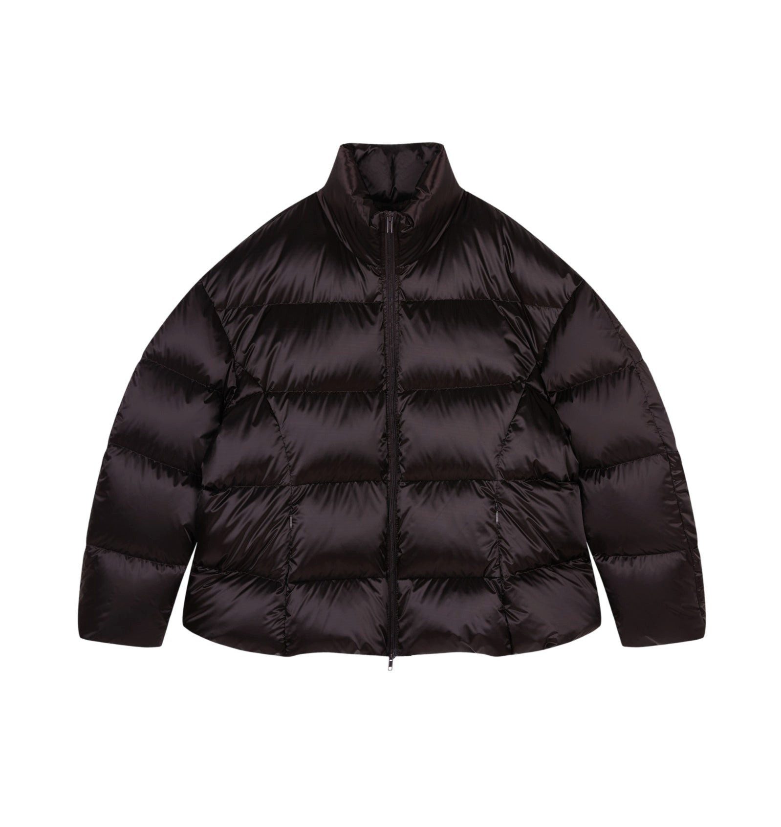 JNBY Daunenjacke Damen Oversize Daunenjacke mit Stehkragen Braun