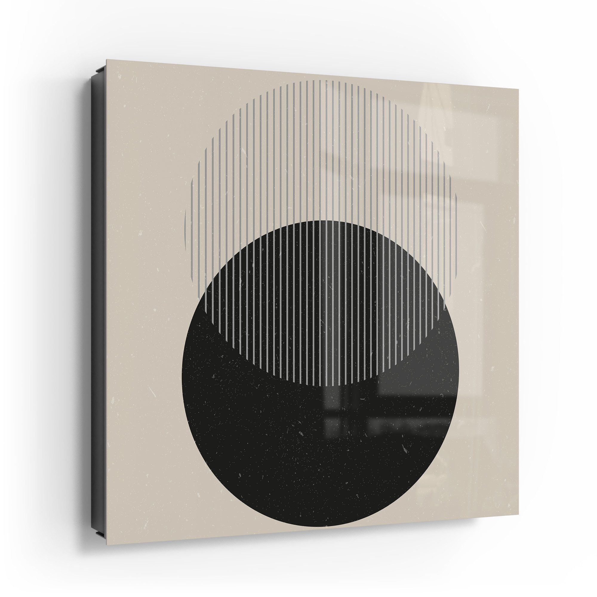 DEQOART Schlüsselkasten 'Licht und Schatten', Glas Schlüsselbox modern magn günstig online kaufen