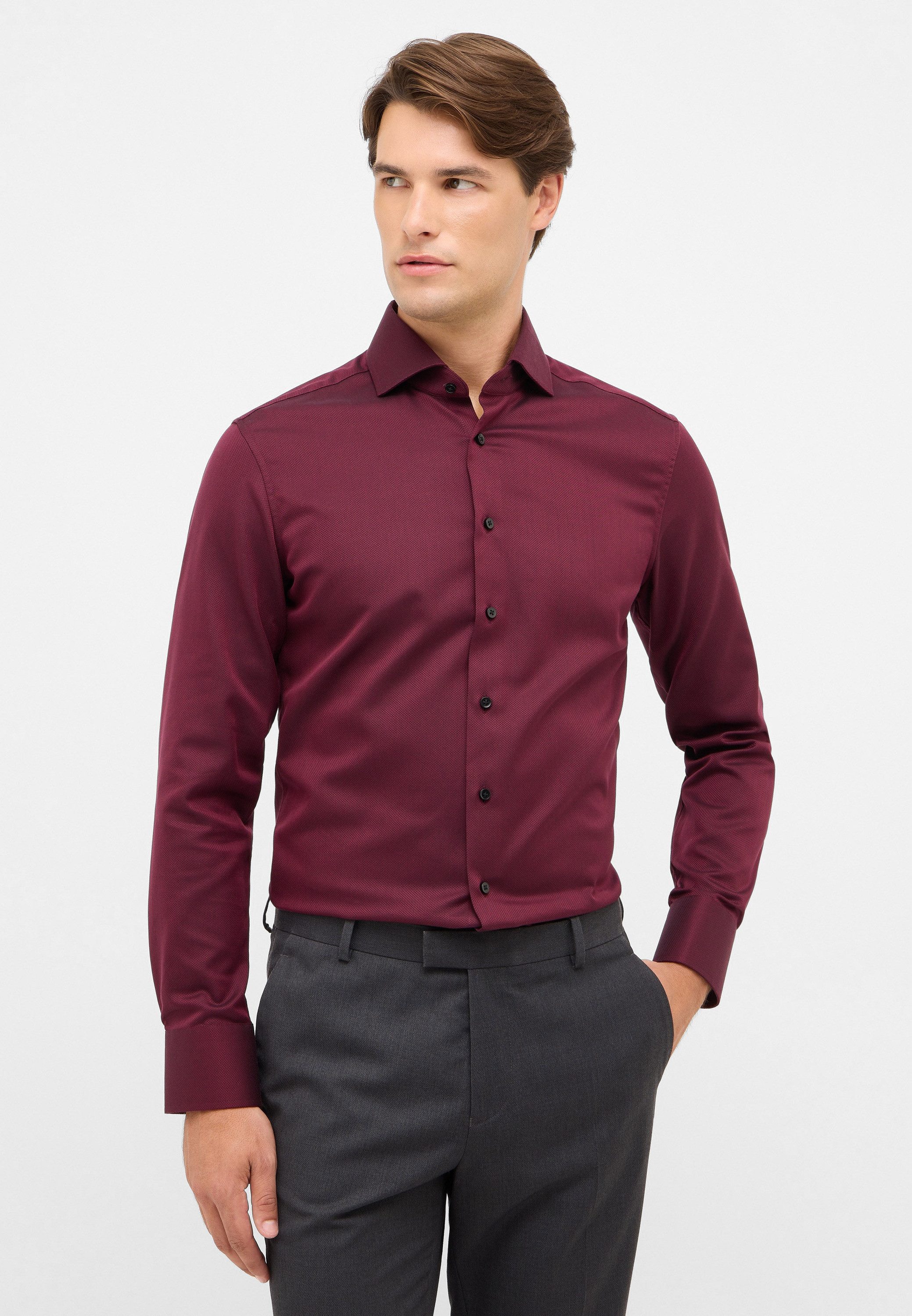 Eterna Langarmhemd SLIM FIT NON IRON günstig online kaufen